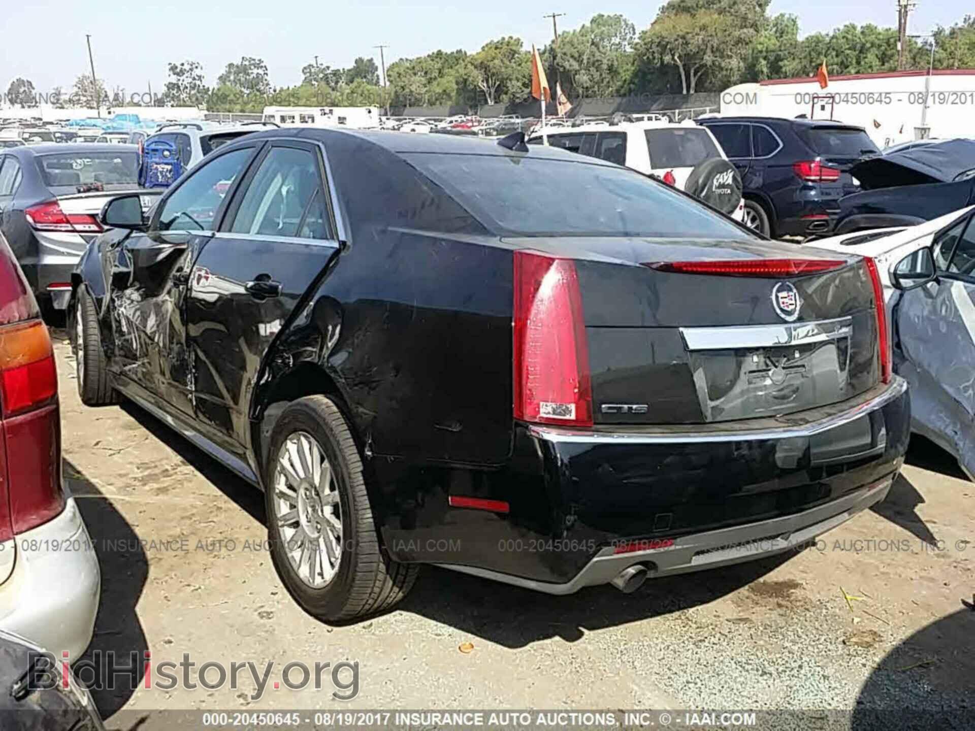 2012 Cadillac Cts - VIN: 1G6DE5E56C0101717 - Фото 3