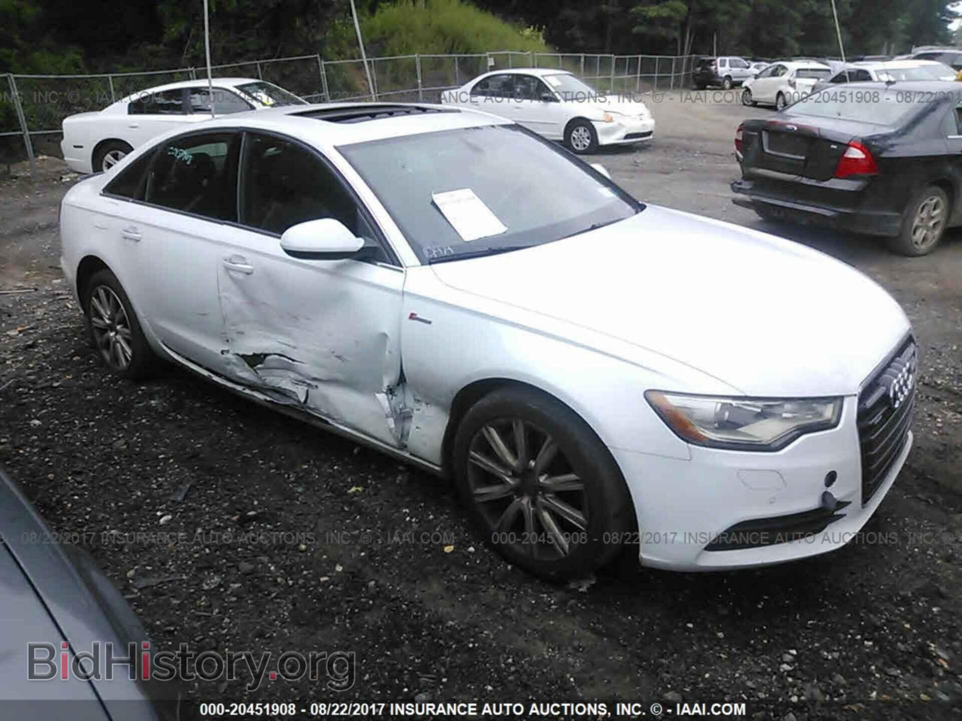 2013 Audi A6 - VIN: WAUGGAFC8DN086617 - Фото 6