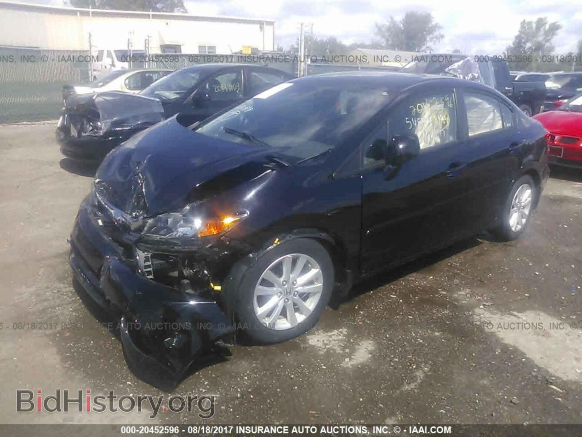 2012 Honda Civic - VIN: 19XFB2F96CE006323 - Photo 2