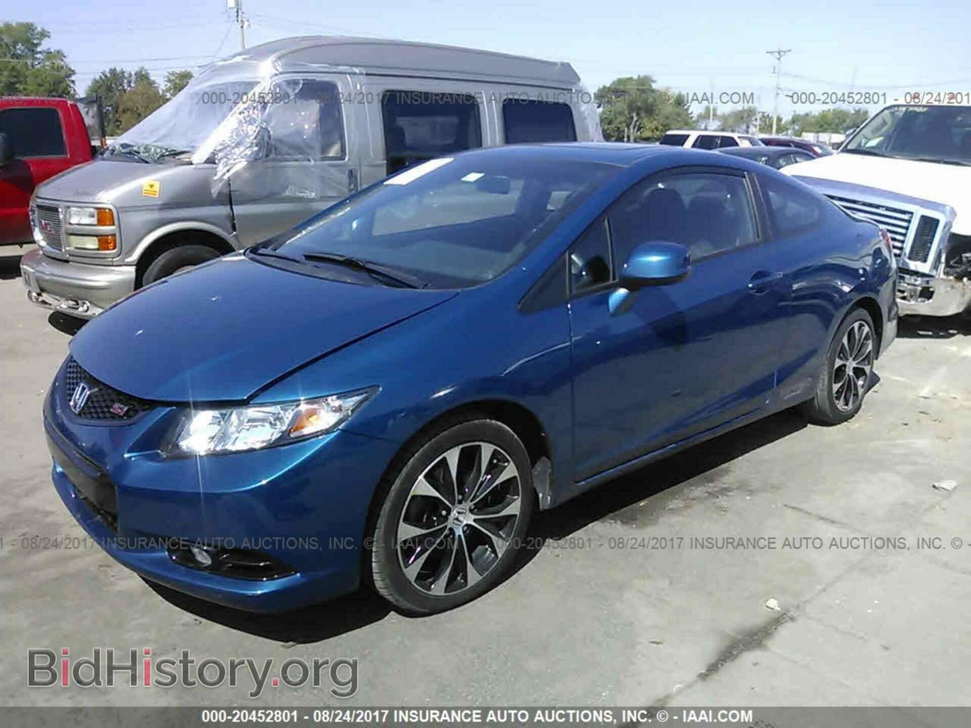 2013 Honda Civic - VIN: 2HGFG4A53DH706440 - Фото 2