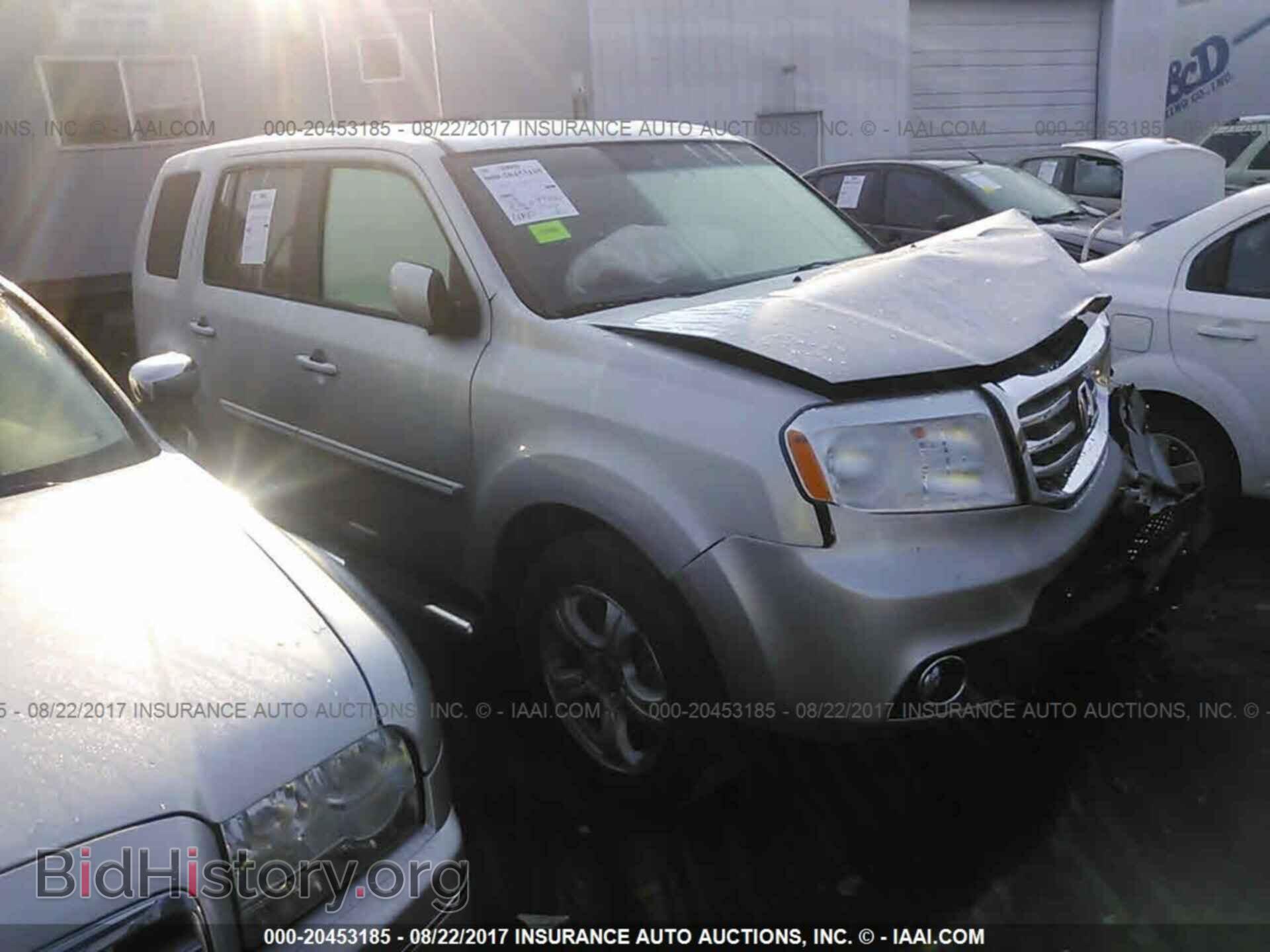 Photo 5FNYF4H54CB049040 - Honda Pilot 2012