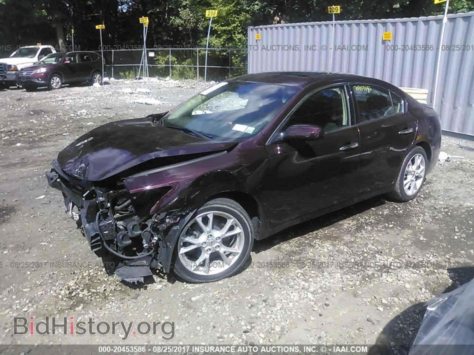 2014 Nissan Maxima - VIN: 1N4AA5AP6EC482611 - Фото 2