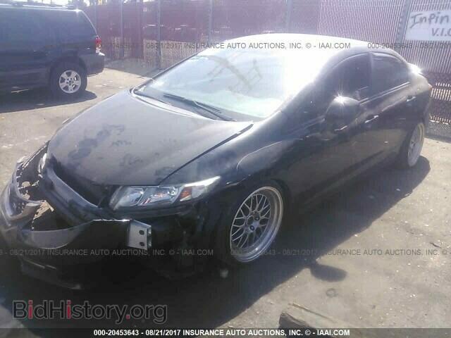 2013 Honda Civic - VIN: 2HGFB6E59DH704275 - Фото 2
