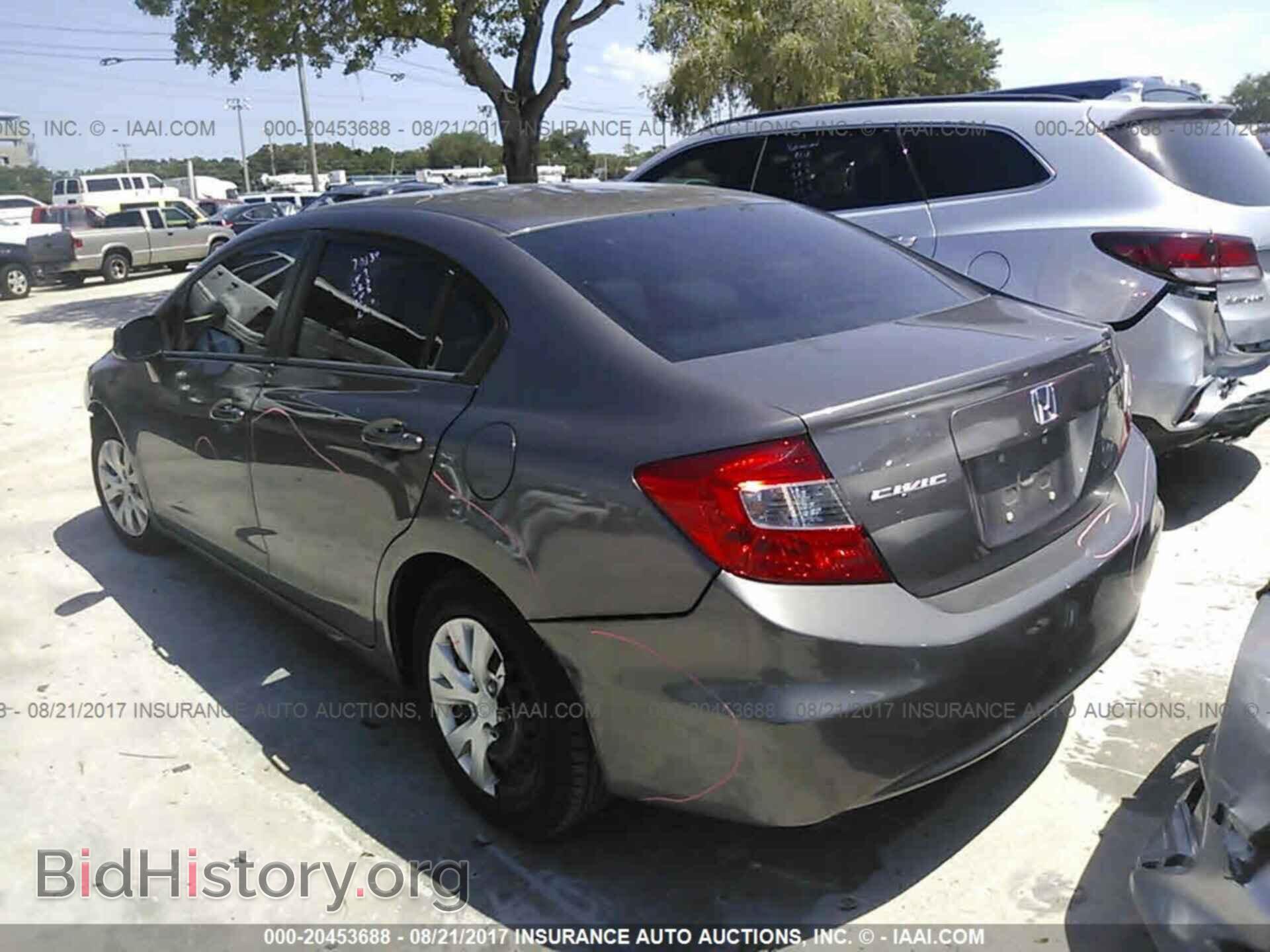 2012 Honda Civic - VIN: 19XFB2F50CE080334 - Фото 3