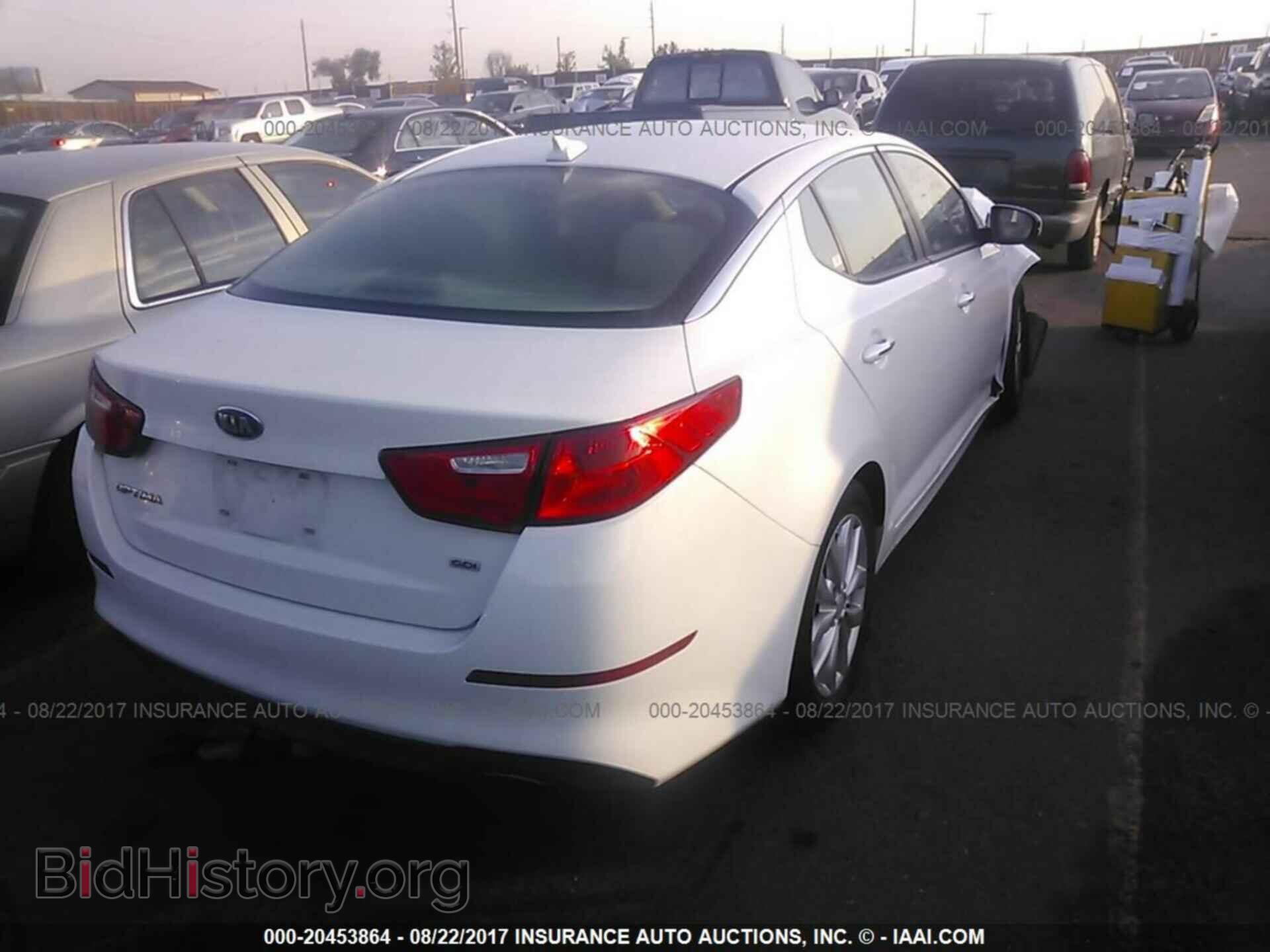 2014 Kia Optima - VIN: 5XXGM4A73EG346989 - Фото 4