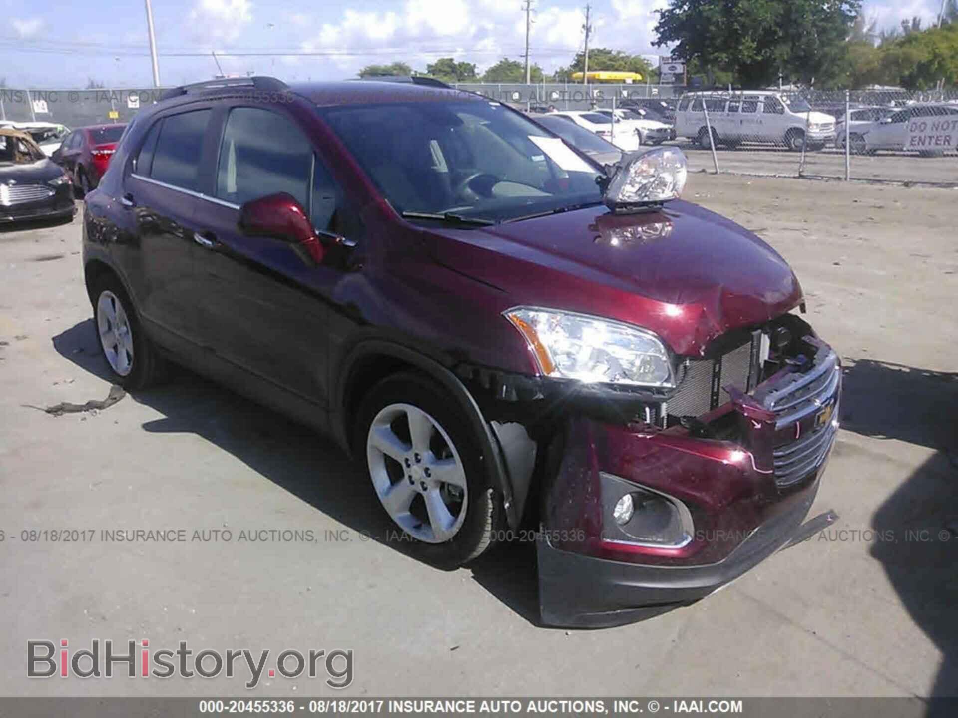 Photo 3GNCJMSB0GL161663 - Chevrolet Trax 2016