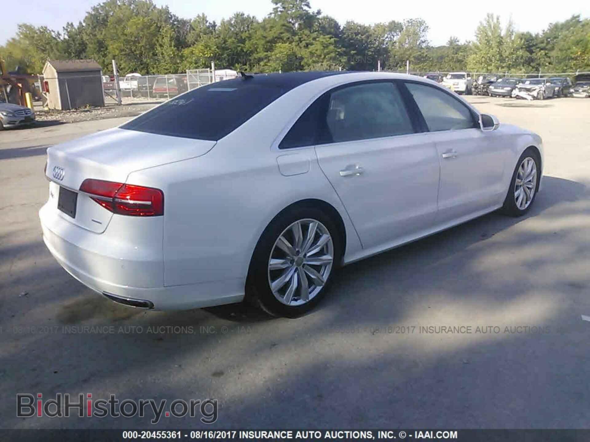 2017 Audi A8 - VIN: WAU44AFD4HN013769 - Фото 4