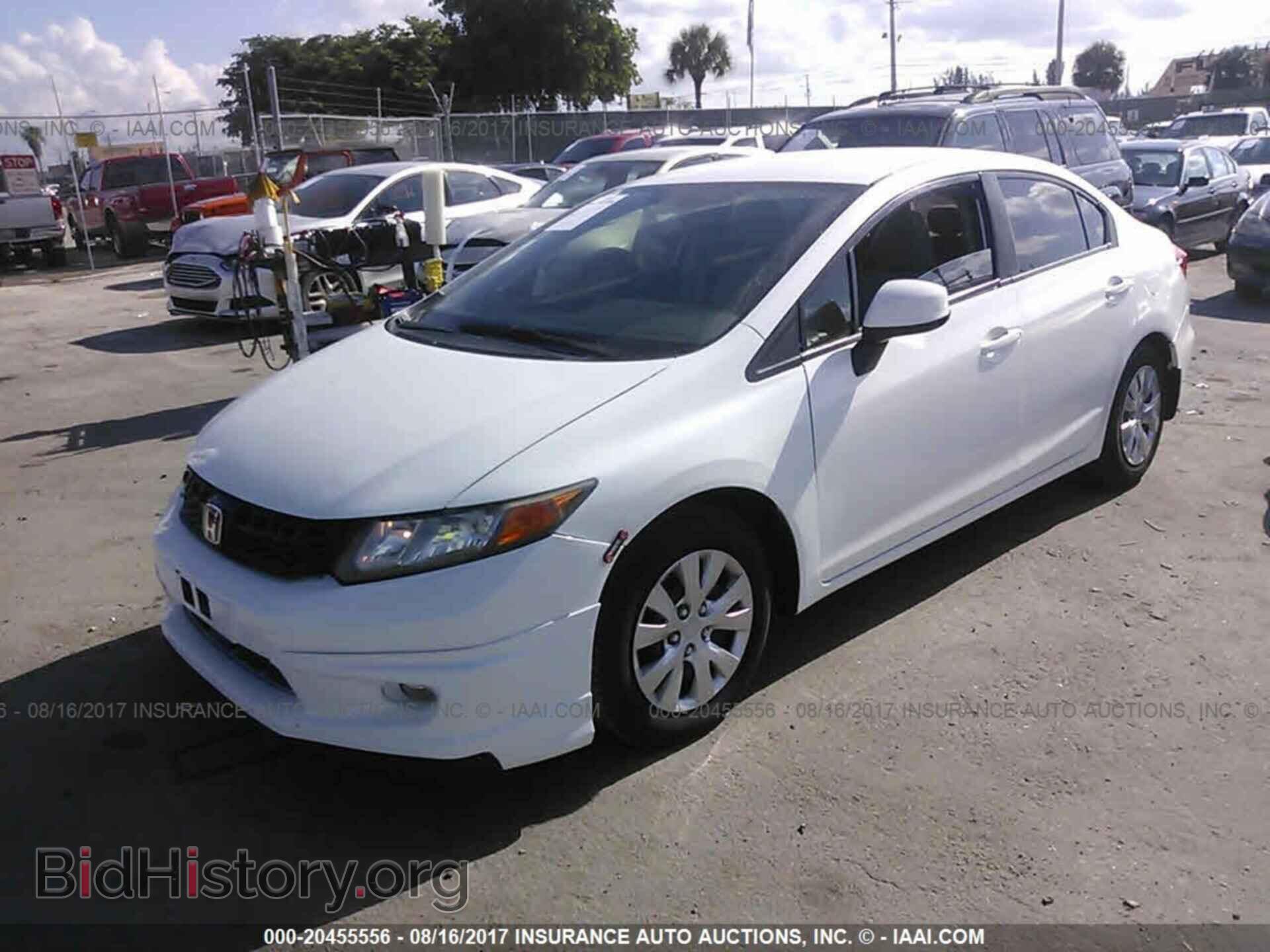 2012 Honda Civic - VIN: 19XFB2F54CE085200 - Photo 2