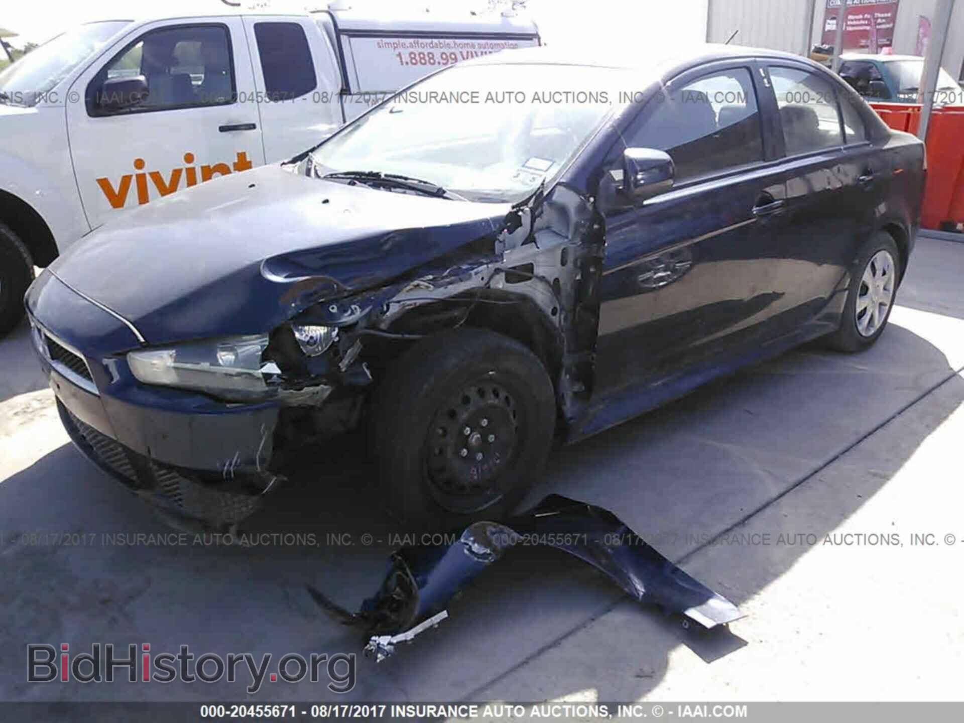 2013 Mitsubishi Lancer - VIN: JA32U2FU6DU007180 - Фото 2