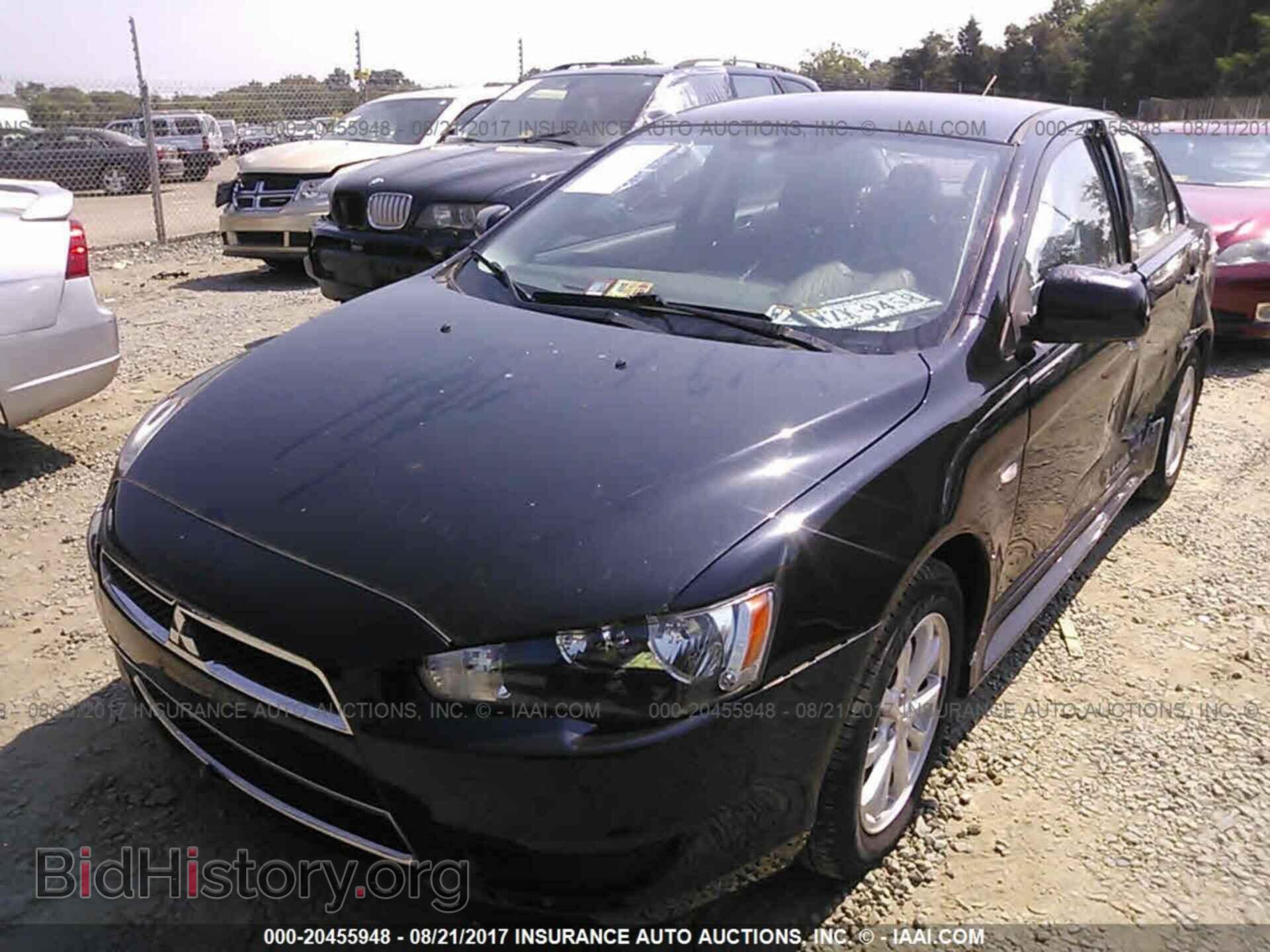 2012 Mitsubishi Lancer - VIN: JA32V2FW7CU018606 - Фото 2