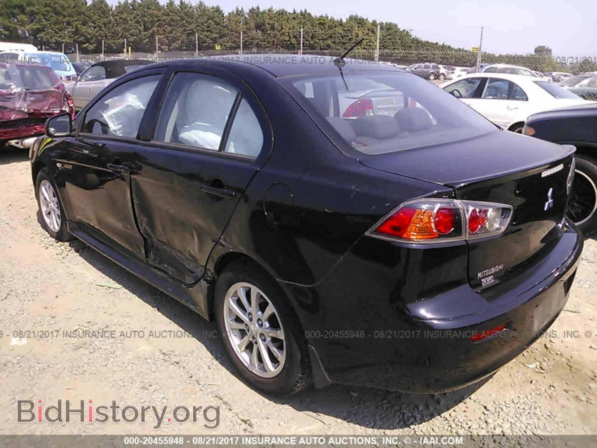 2012 Mitsubishi Lancer - VIN: JA32V2FW7CU018606 - Фото 3
