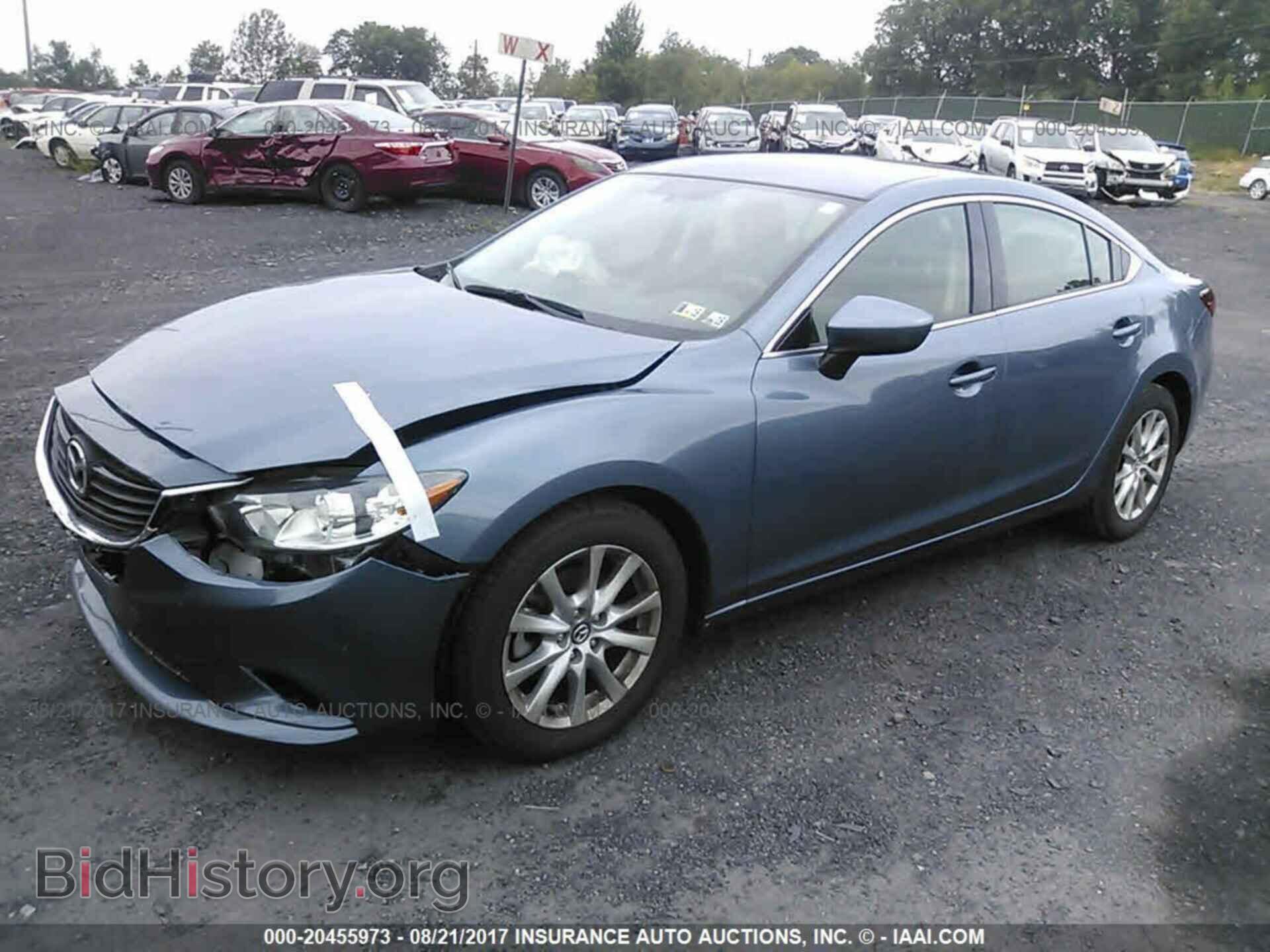 2016 Mazda 6 - VIN: JM1GJ1U59G1411876 - Фото 2