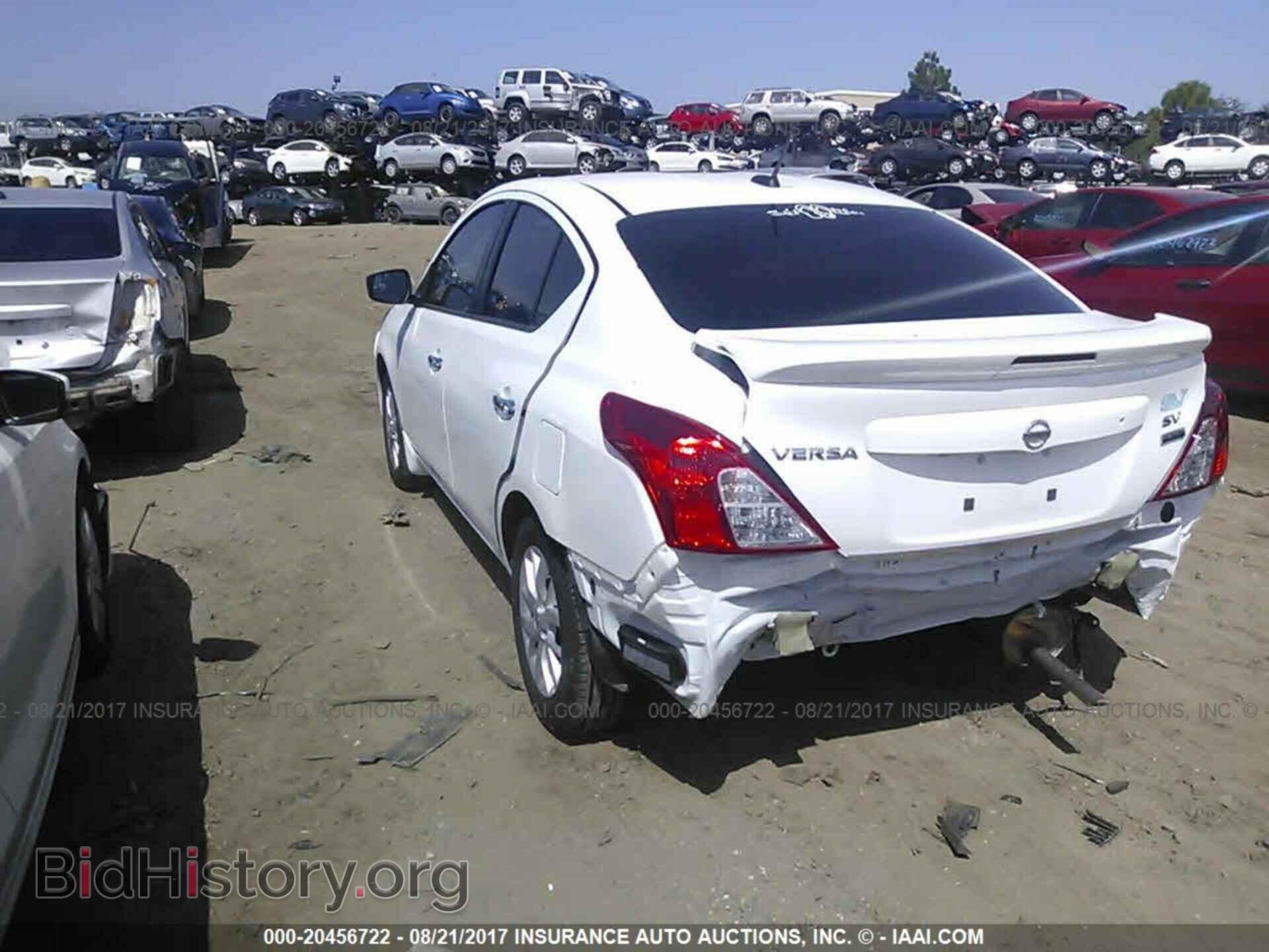 2017 Nissan Versa - VIN: 3N1CN7AP3HL842237 - Фото 3