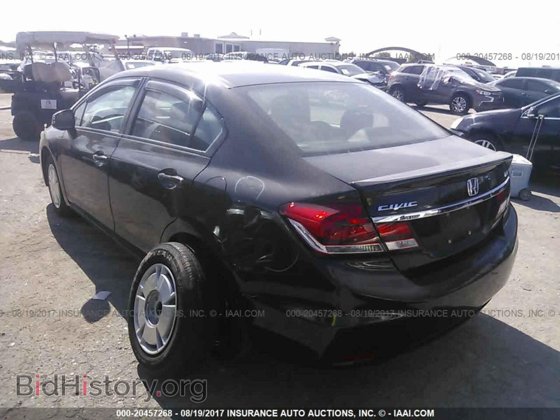 2013 Honda Civic - VIN: 2HGFB2F6XDH533536 - Фото 3