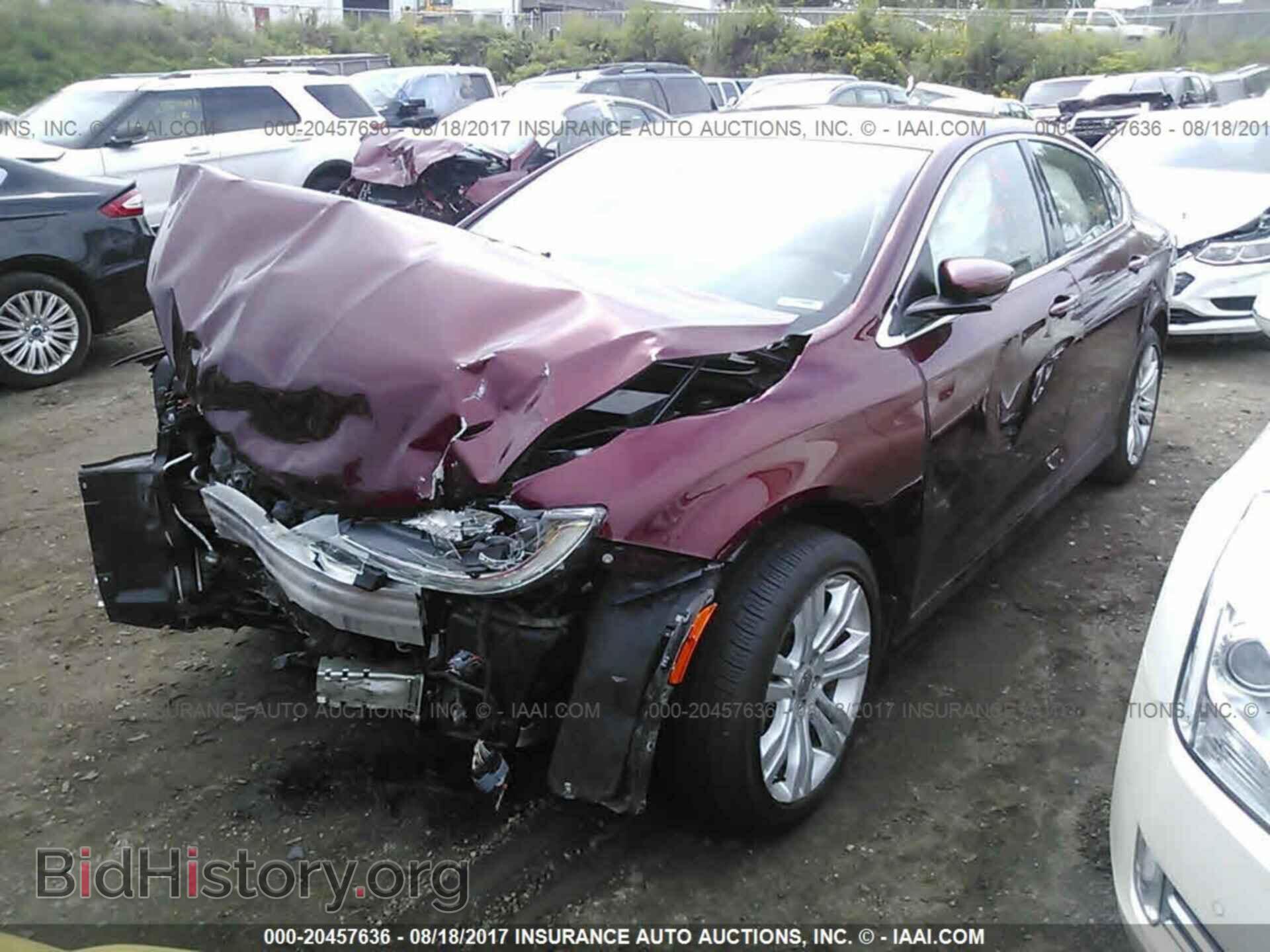 2015 Chrysler 200 - VIN: 1C3CCCAB3FN609847 - Фото 2