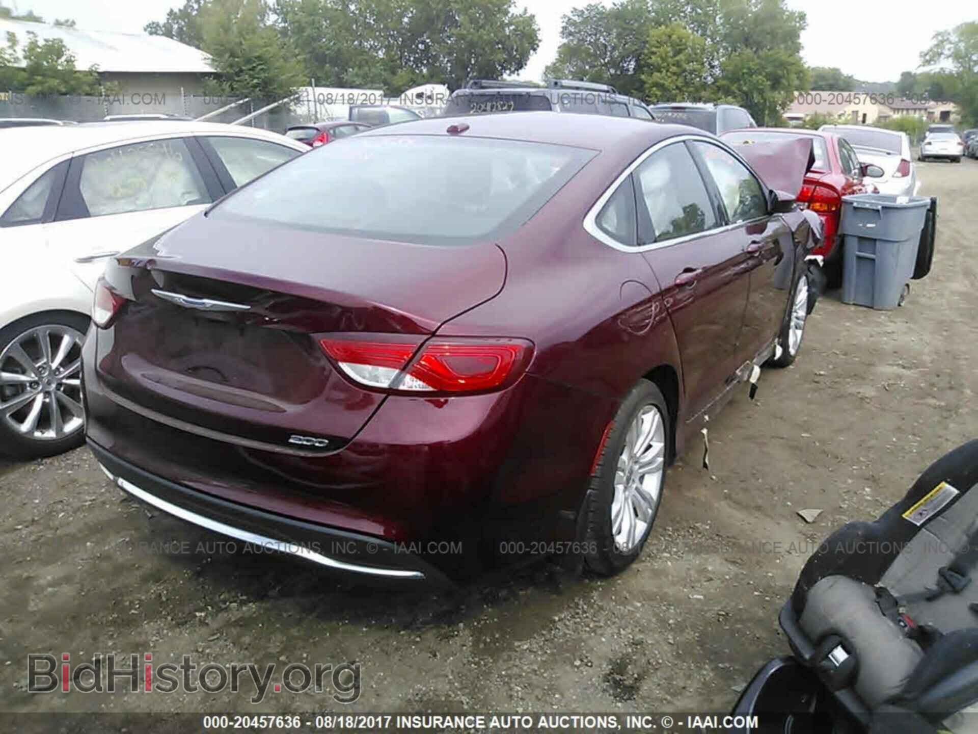 2015 Chrysler 200 - VIN: 1C3CCCAB3FN609847 - Фото 4