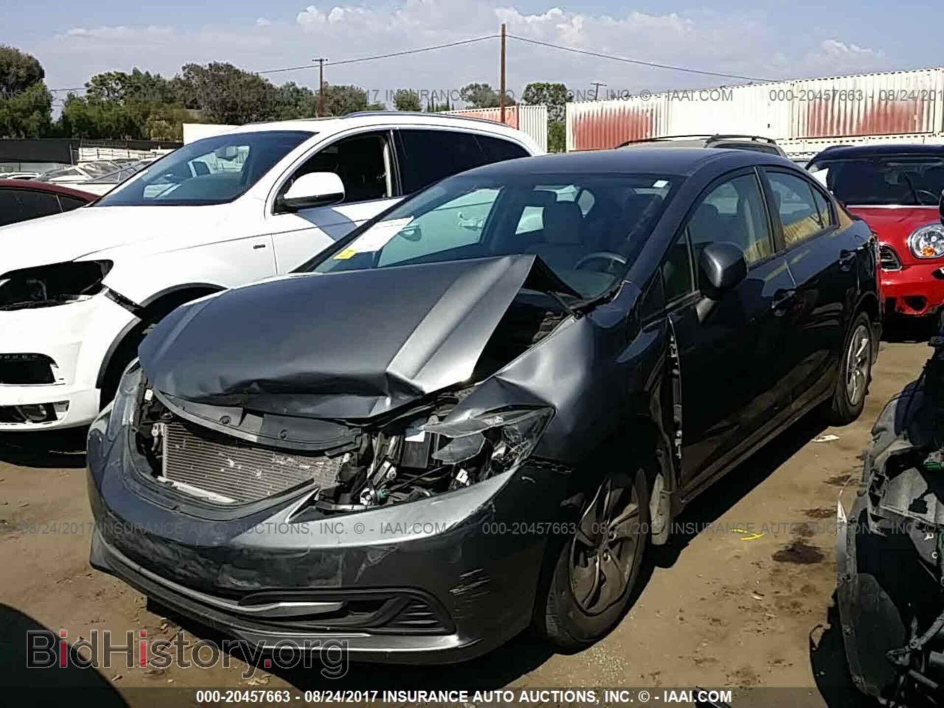 2013 Honda Civic - VIN: 19XFB2F52DE094088 - Фото 2