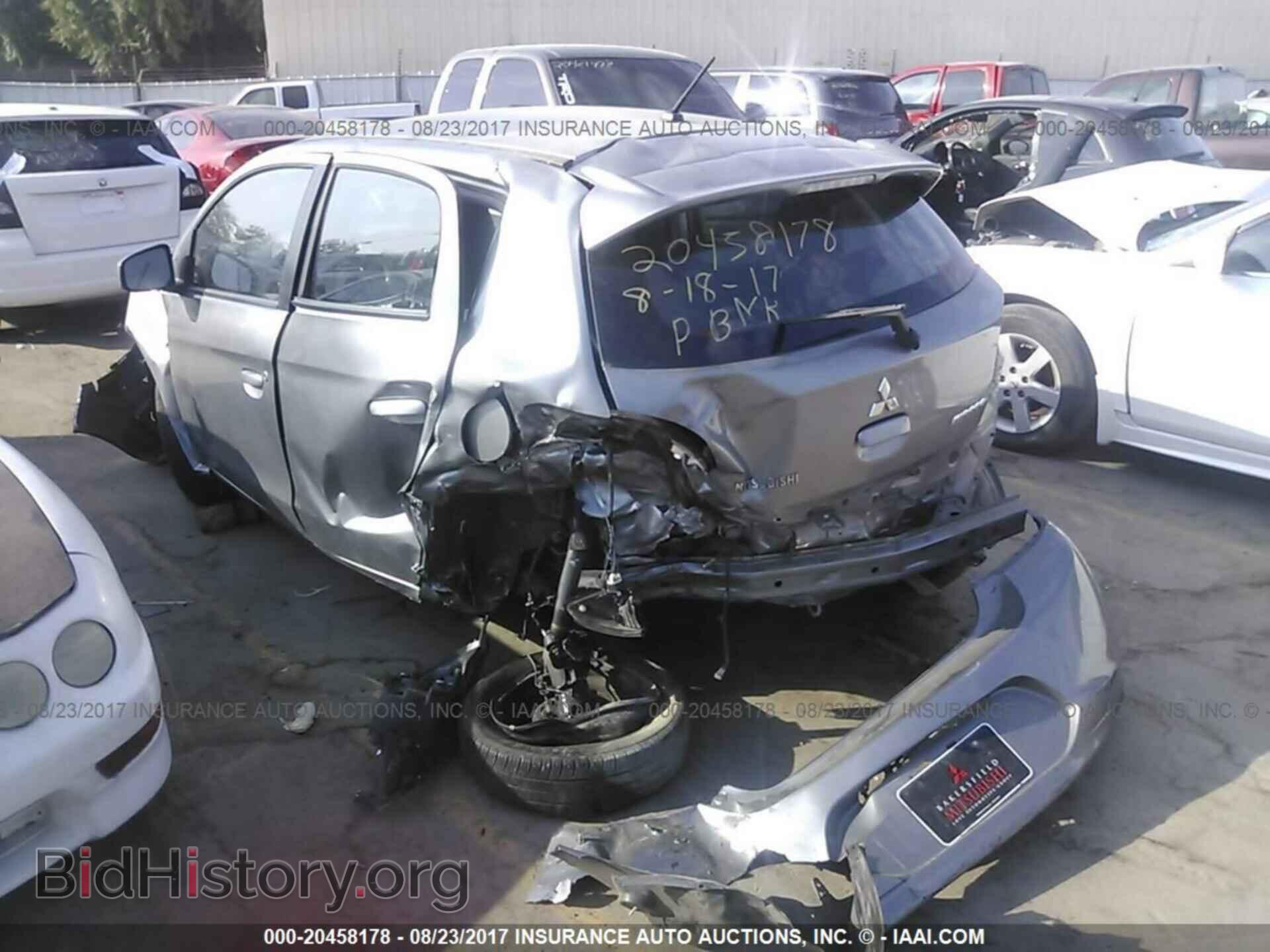 2015 Mitsubishi Mirage - VIN: ML32A3HJ4FH058453 - Фото 3