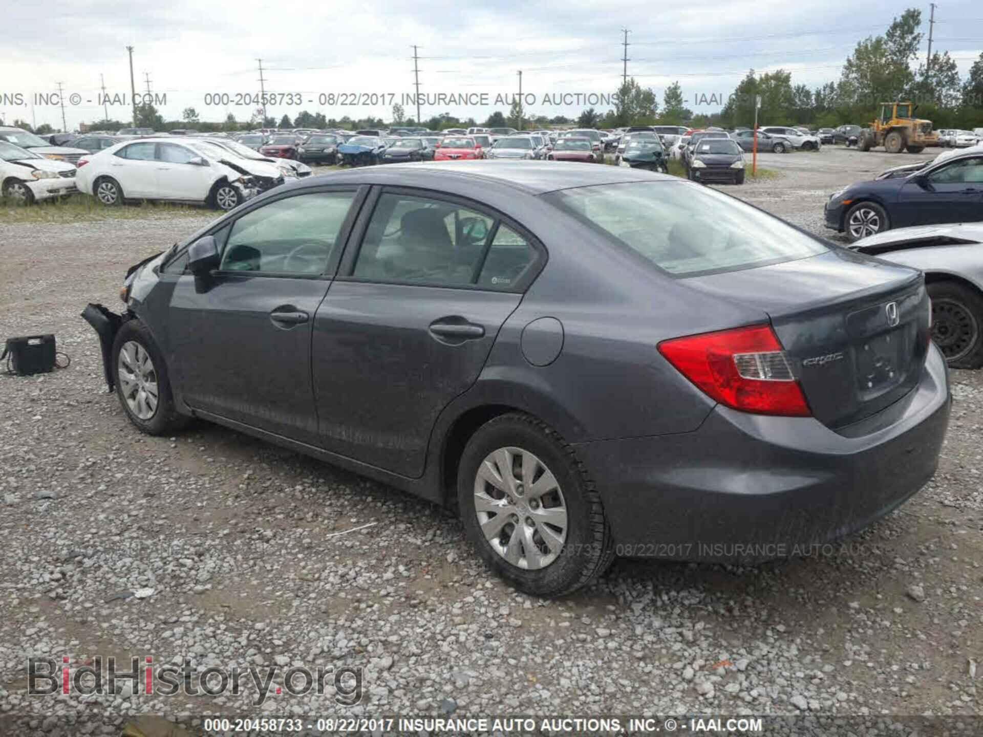 2012 Honda Civic - VIN: 19XFB2F52CE034844 - Фото 3