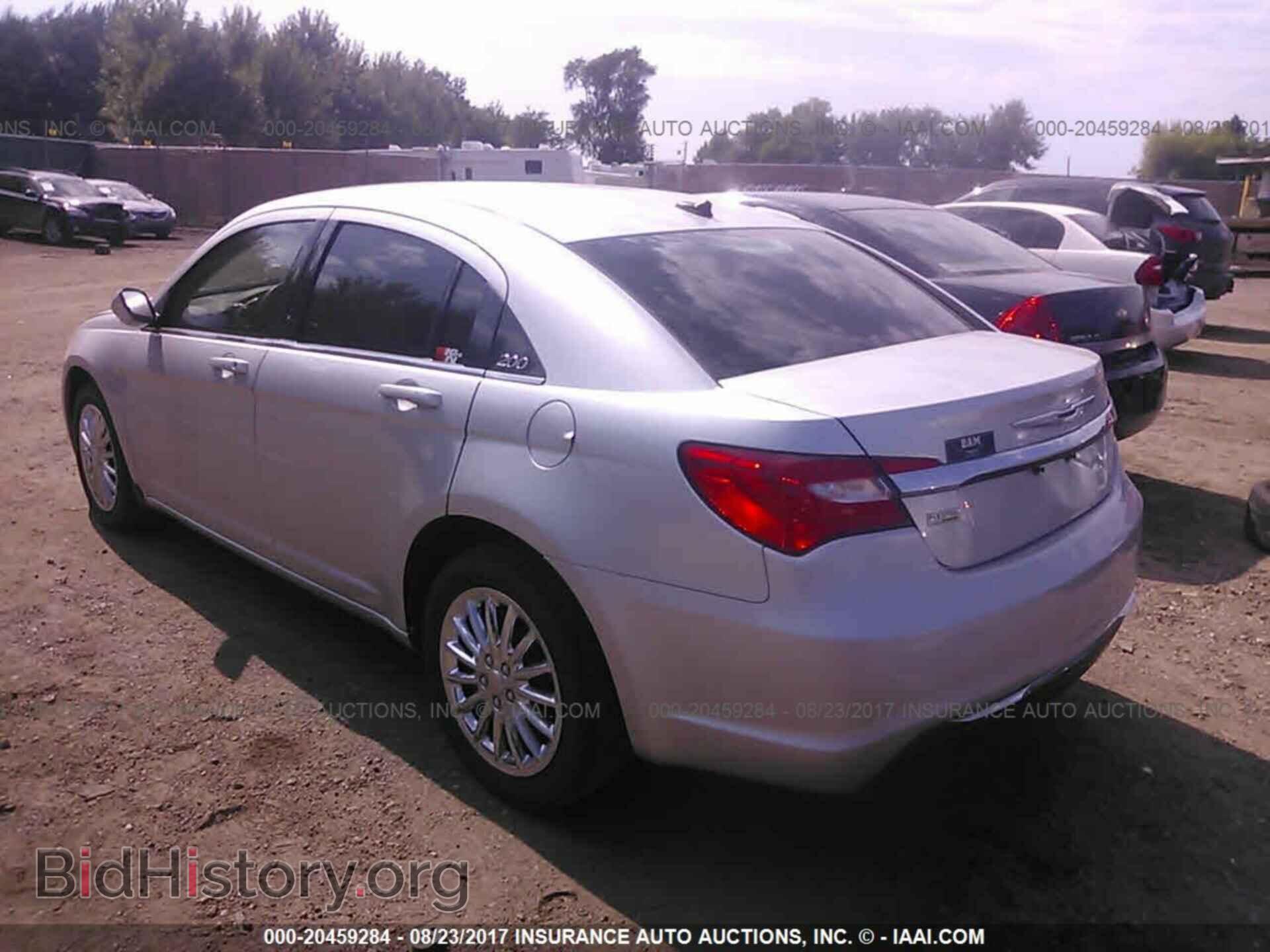 2012 Chrysler 200 - VIN: 1C3CCBAG2CN203687 - Фото 3