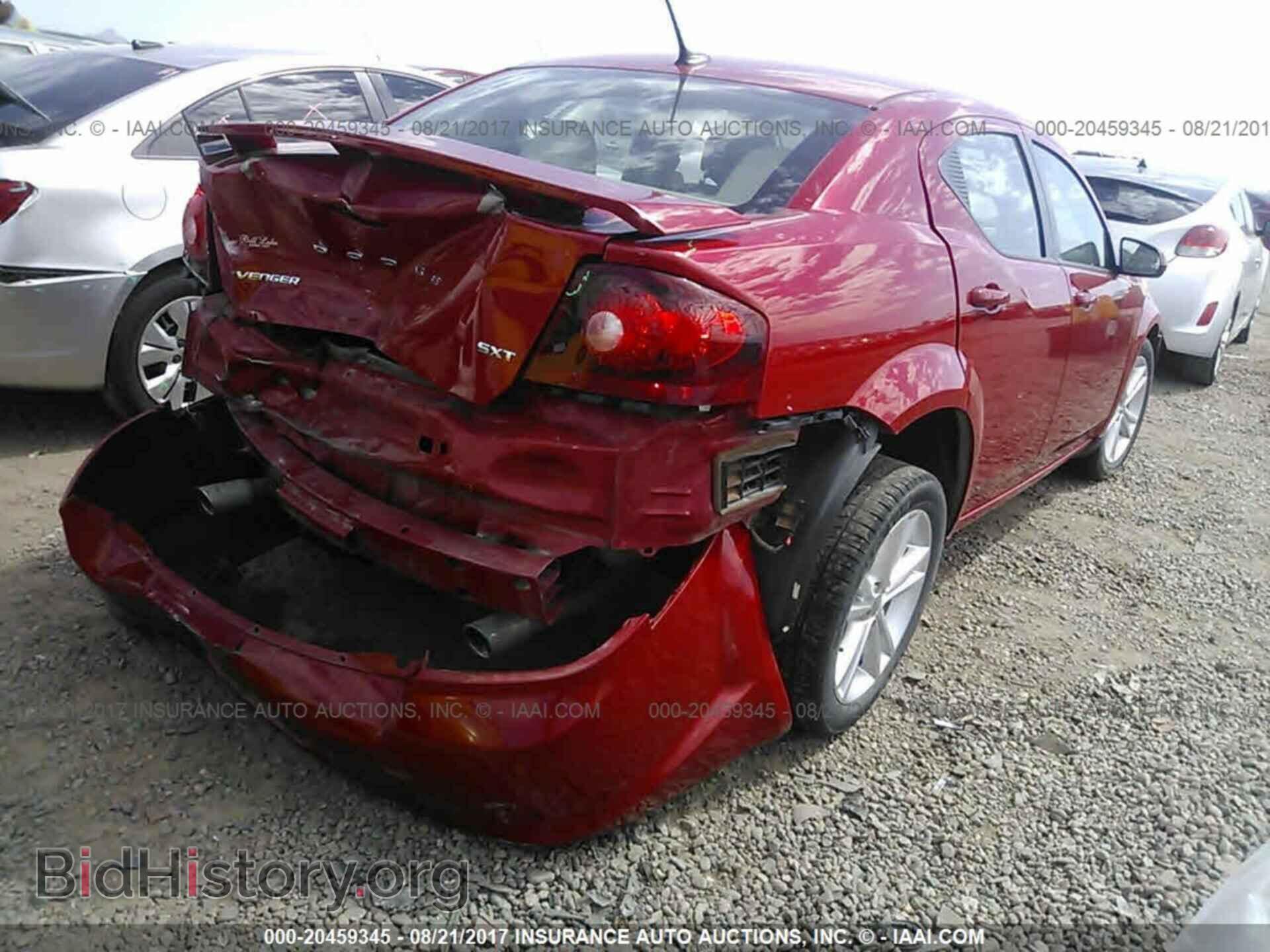 2013 Dodge Avenger - VIN: 1C3CDZCG2DN586230 - Фото 4