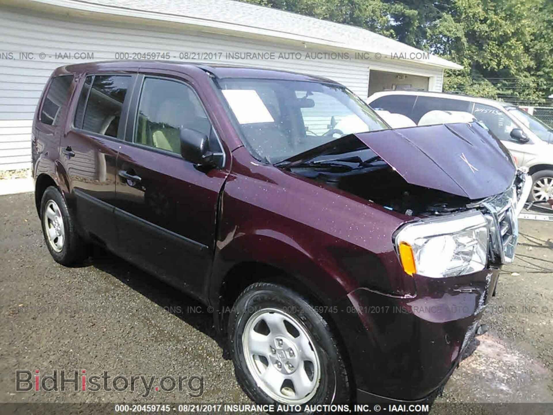 Фотография 5FNYF4H25EB021921 - Honda Pilot 2014