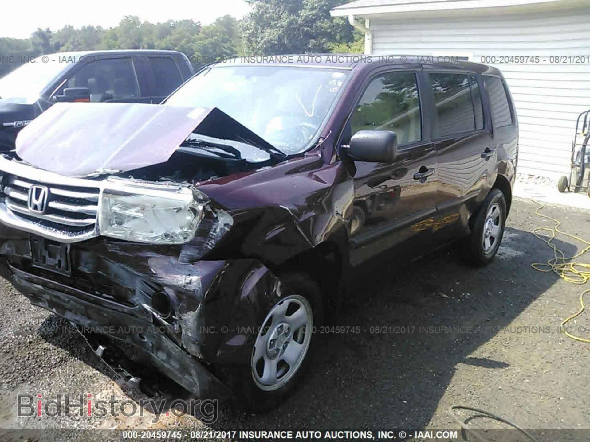 2014 Honda Pilot - VIN: 5FNYF4H25EB021921 - Photo 2