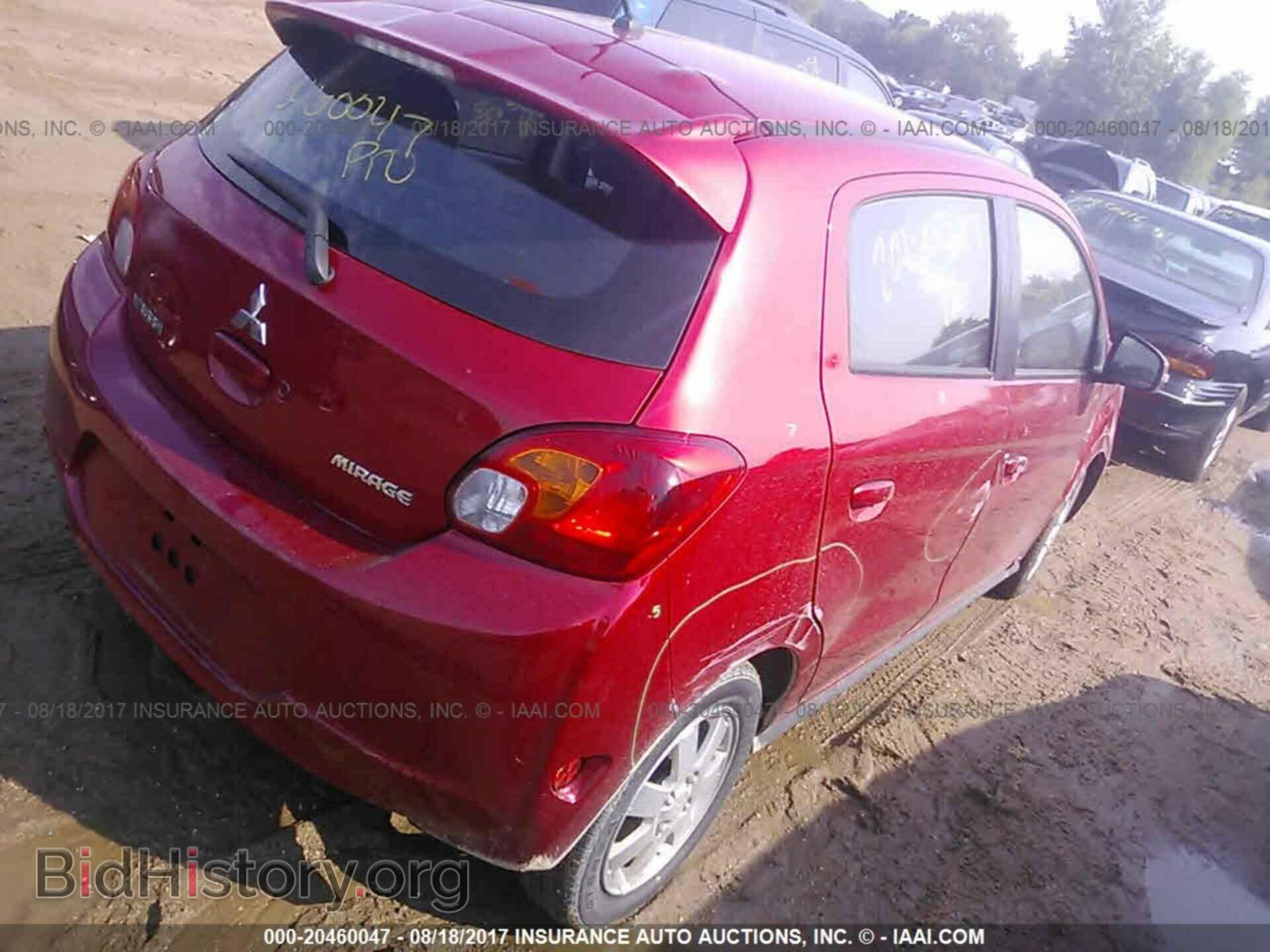 2015 Mitsubishi Mirage - VIN: ML32A4HJ3FH042928 - Фото 4