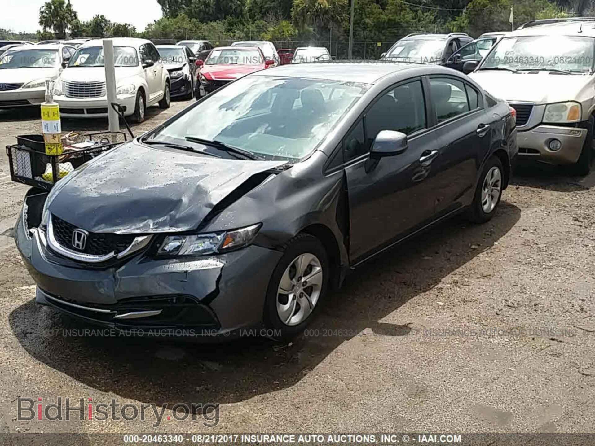 2013 Honda Civic - VIN: 19XFB2F5XDE052963 - Фото 2