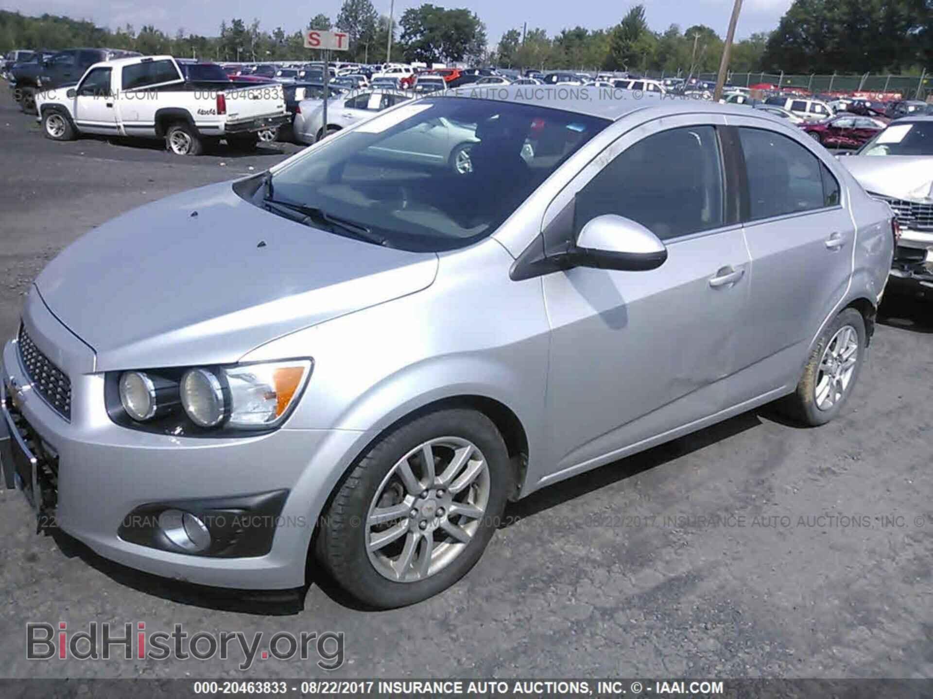 2012 Chevrolet Sonic - VIN: 1G1JC5SH5C4109765 - Фото 2