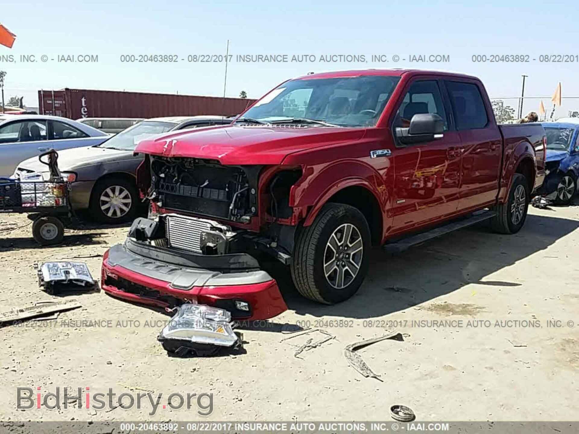 2016 Ford F150 - VIN: 1FTEW1CP3GKG00805 - Фото 2