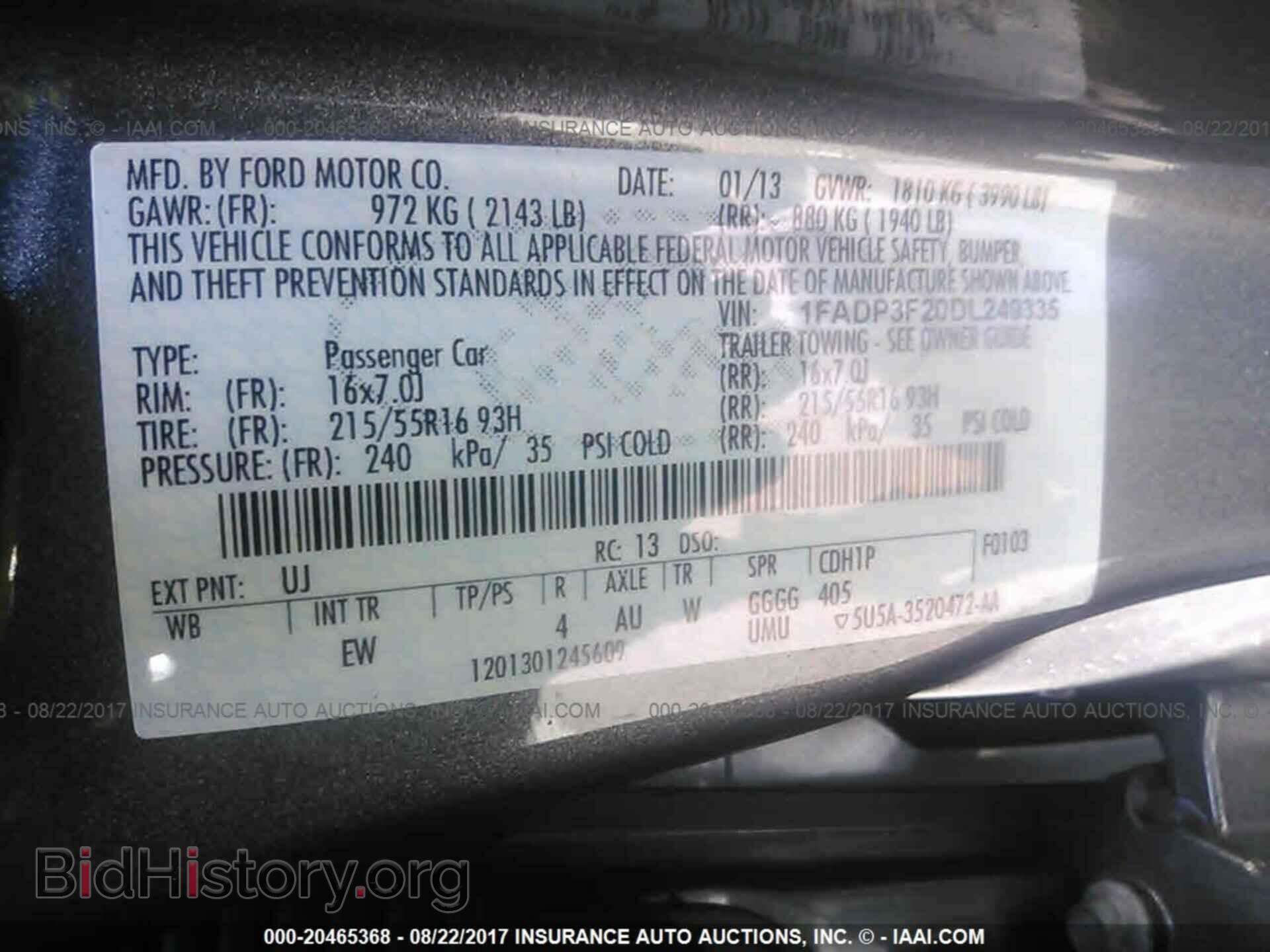 2013 Ford Focus - VIN: 1FADP3F20DL249335 - Photo 9