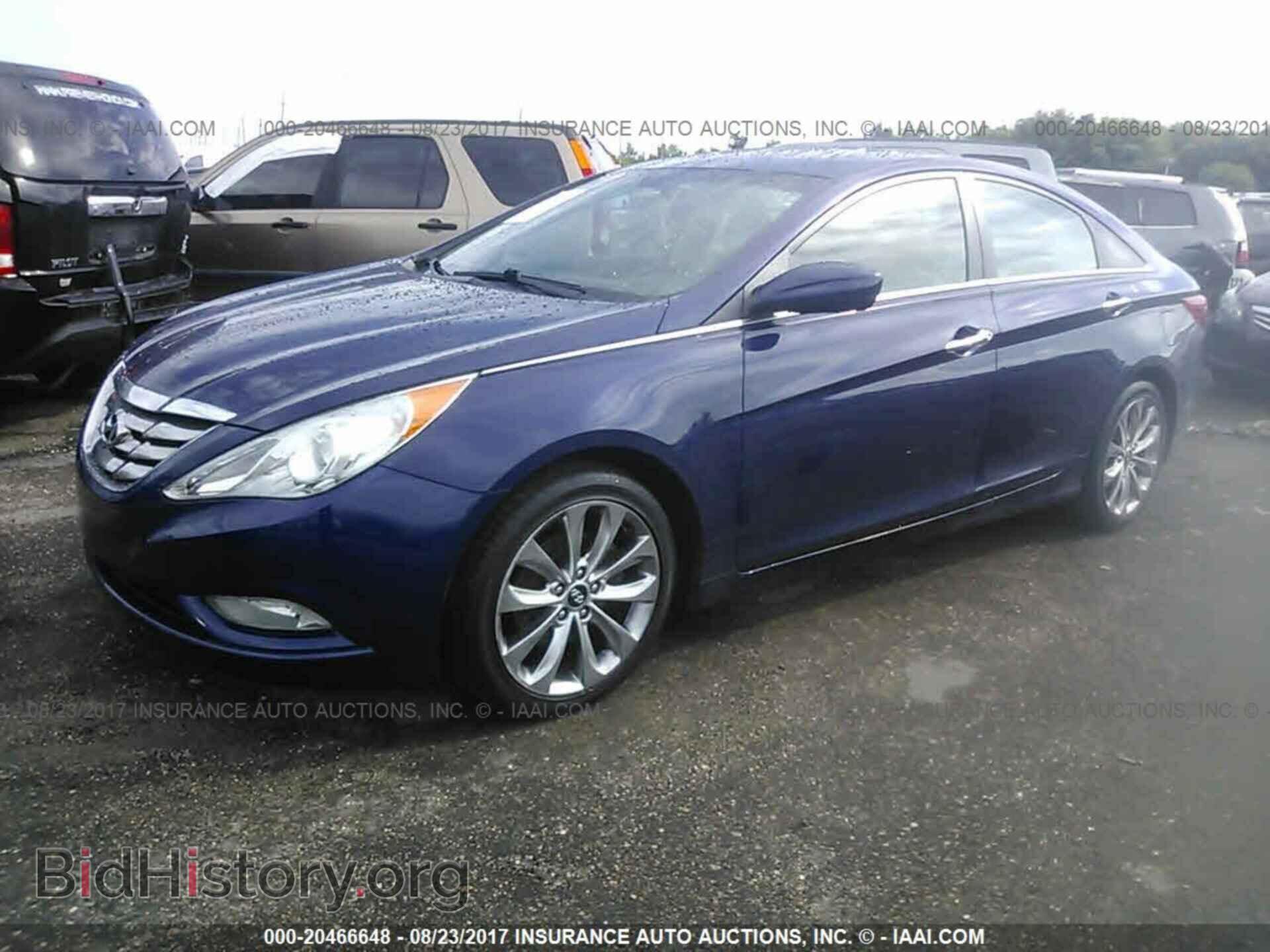 2012 Hyundai Sonata - VIN: 5NPEC4AB3CH444758 - Фото 2