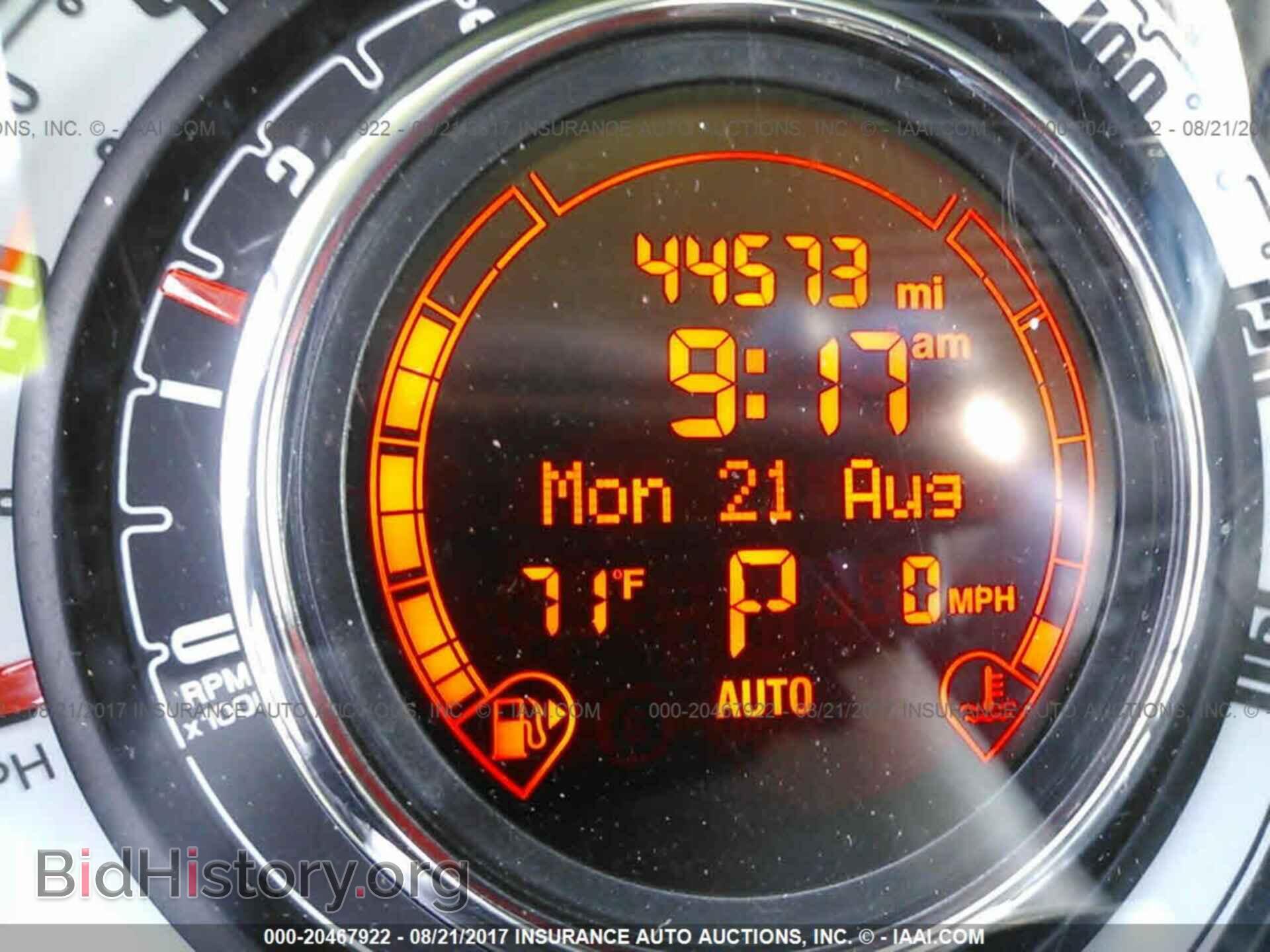 2012 Fiat 500 - VIN: 3C3CFFAR5CT287634 - Фото 7