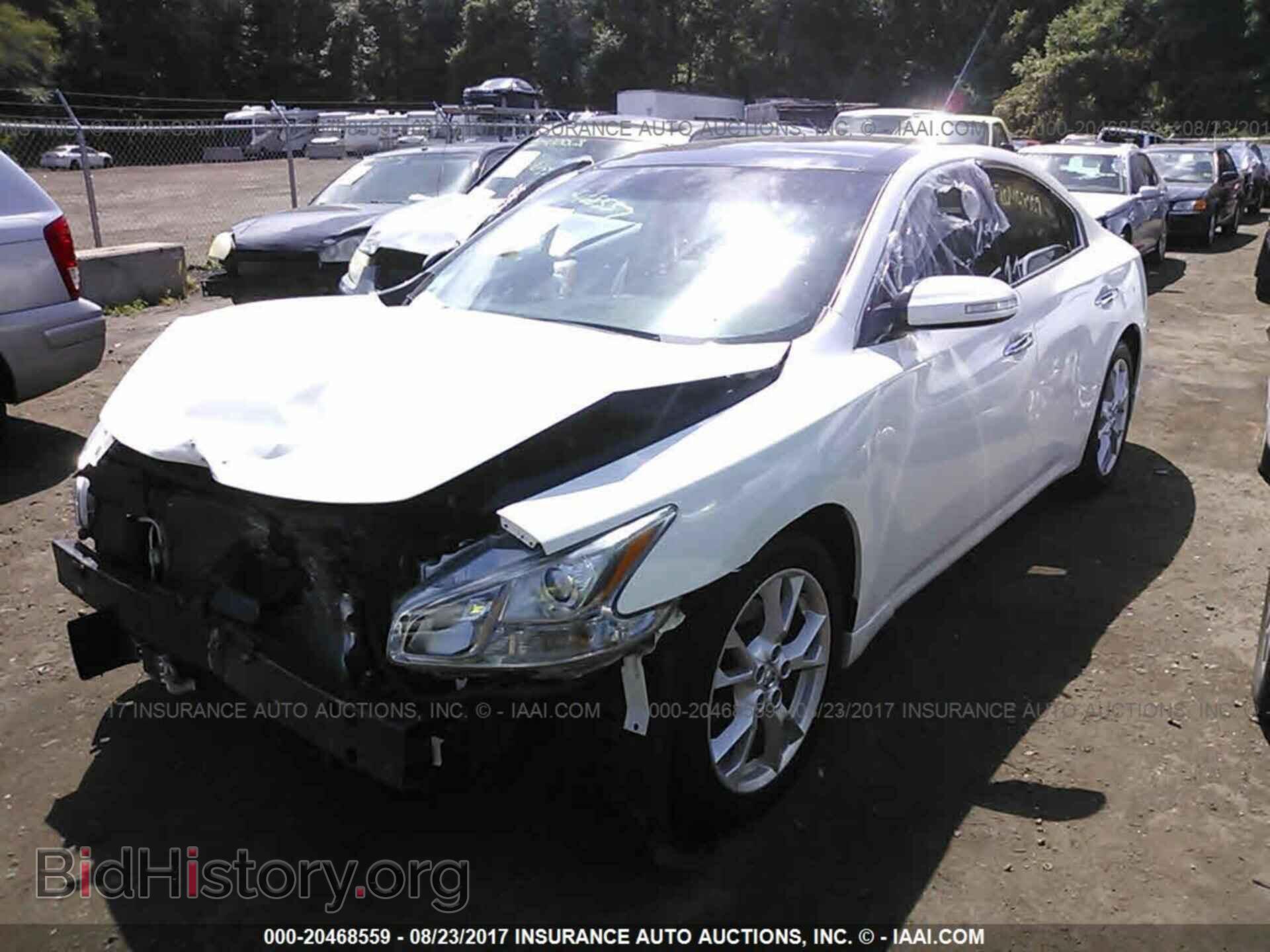2012 Nissan Maxima - VIN: 1N4AA5AP4CC853102 - Фото 2