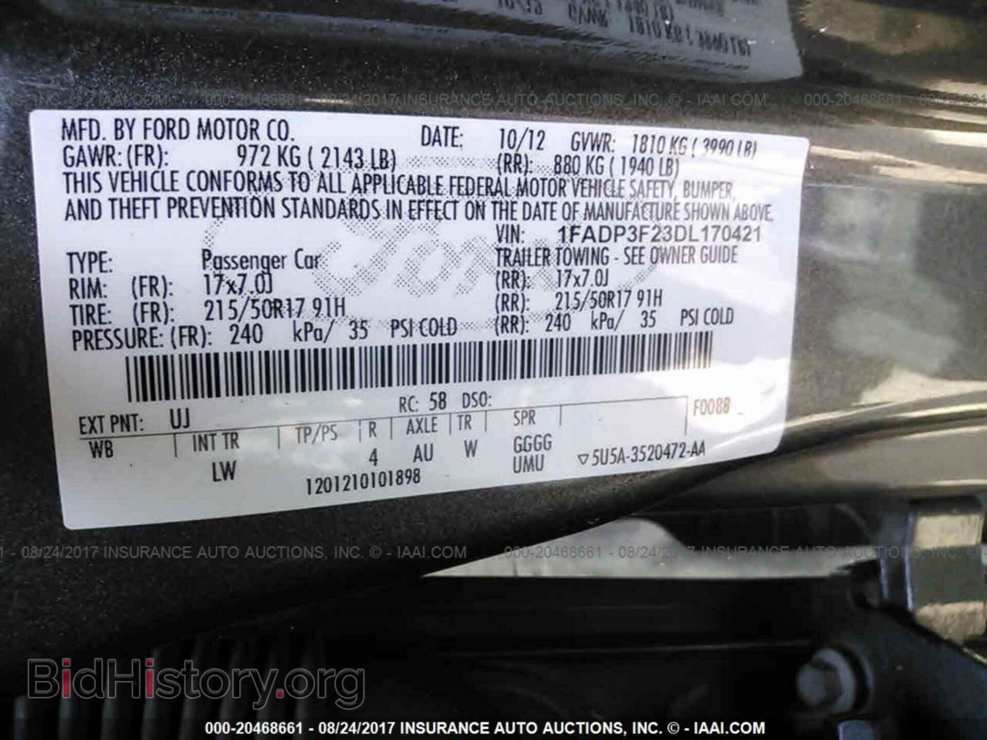 2013 Ford Focus - VIN: 1FADP3F23DL170421 - Photo 9
