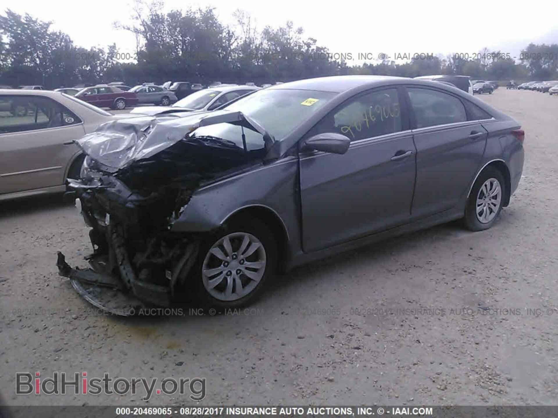 2012 Hyundai Sonata - VIN: 5NPEB4AC3CH426689 - Фото 2