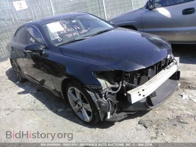 2011 Lexus IS, black — VIN JTHBF5C27B5144716, IAAI