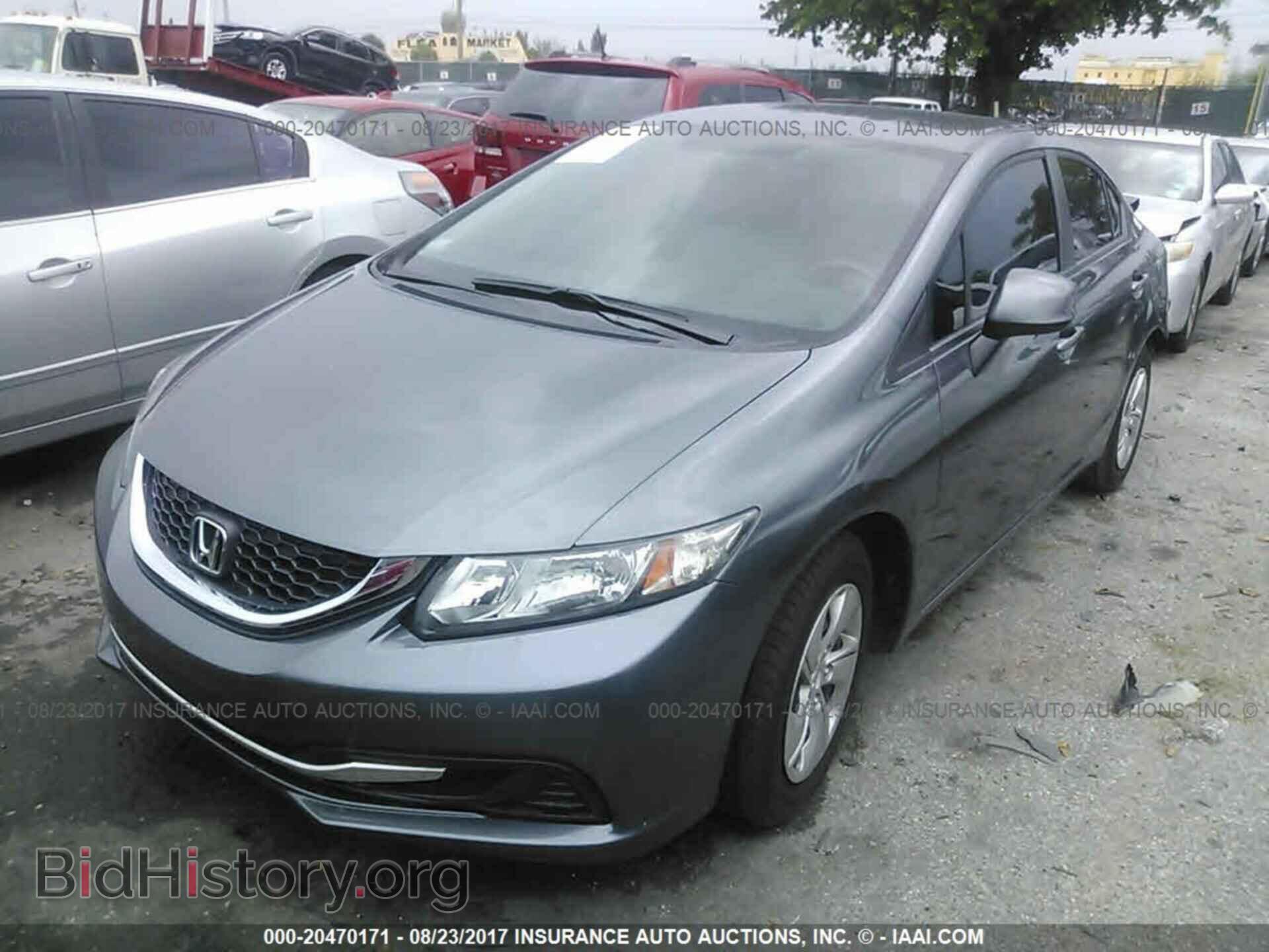 2013 Honda Civic - VIN: 19XFB2F56DE018390 - Фото 2