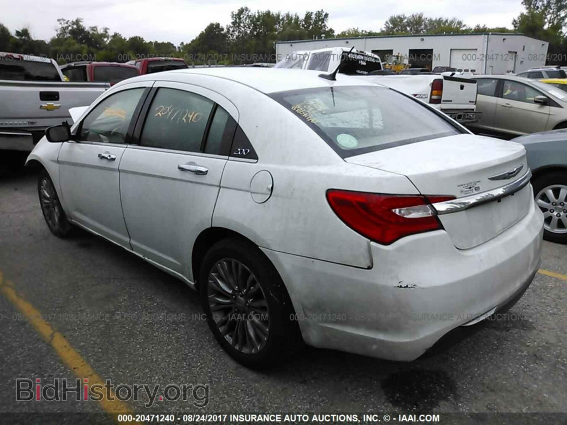 2012 Chrysler 200 - VIN: 1C3CCBCB6CN305155 - Фото 3