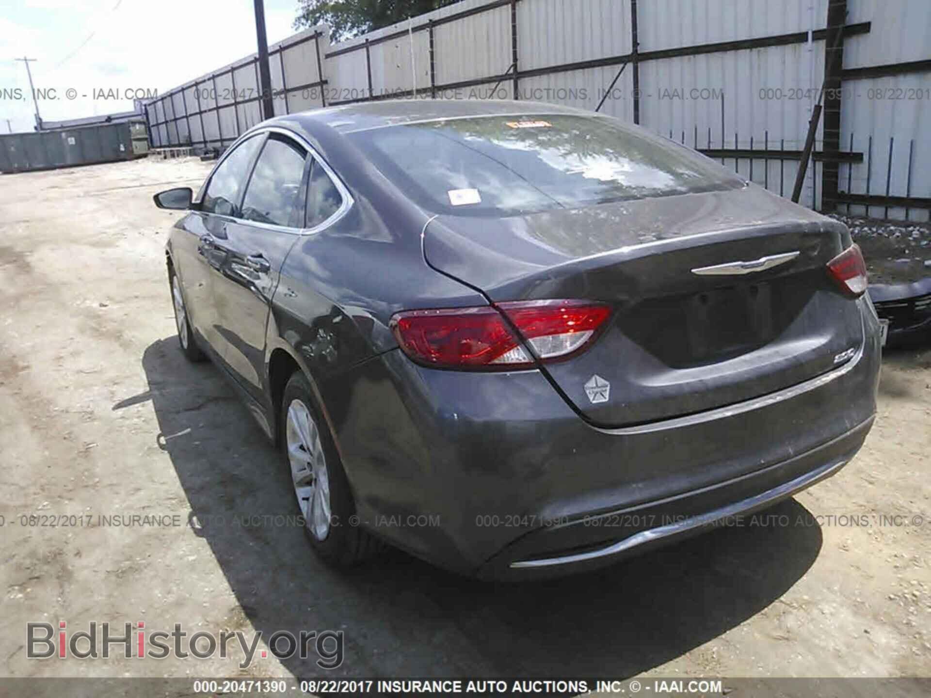 2016 Chrysler 200 - VIN: 1C3CCCAB5GN108895 - Фото 3