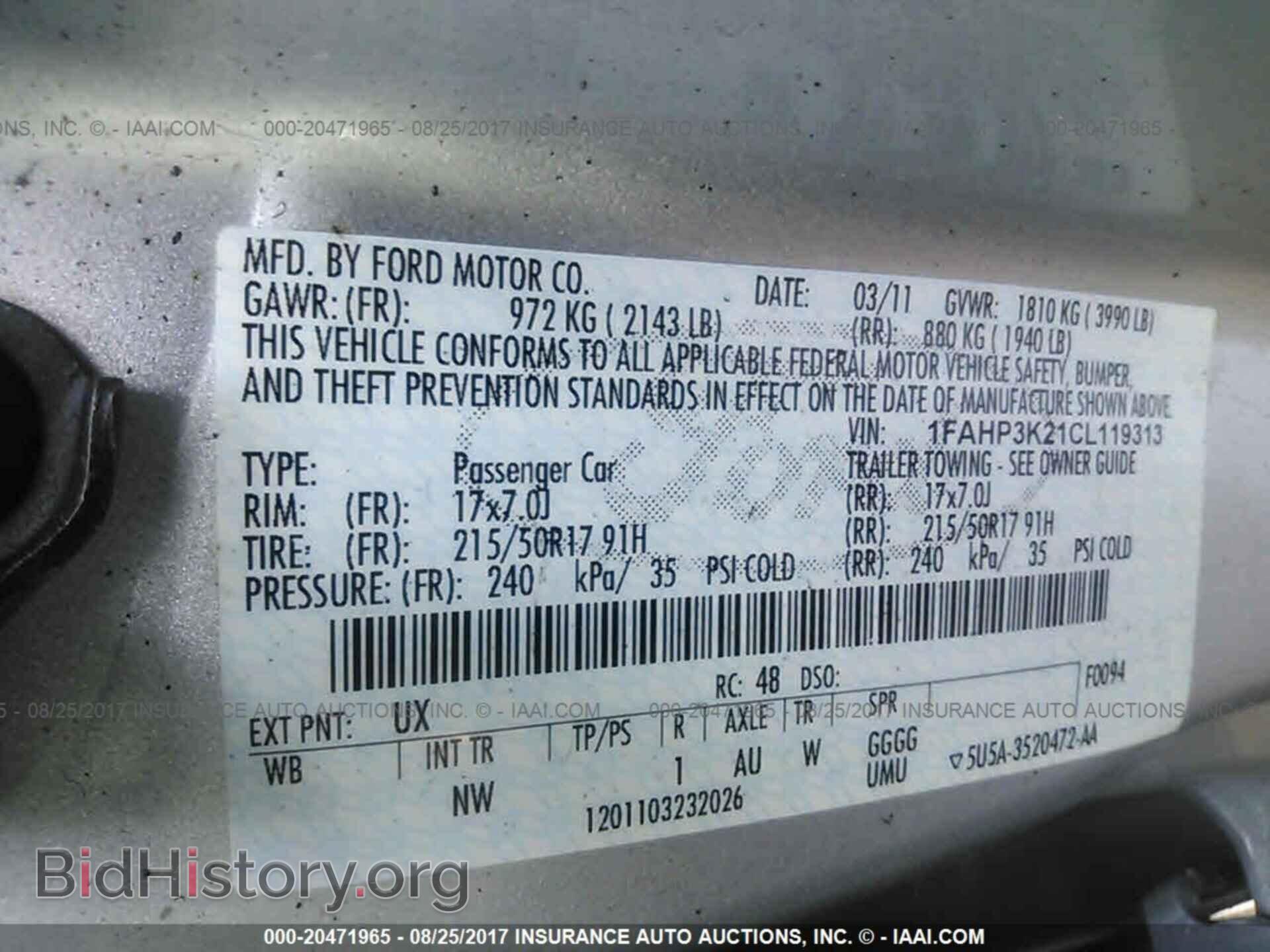 2012 Ford Focus - VIN: 1FAHP3K21CL119313 - Photo 9