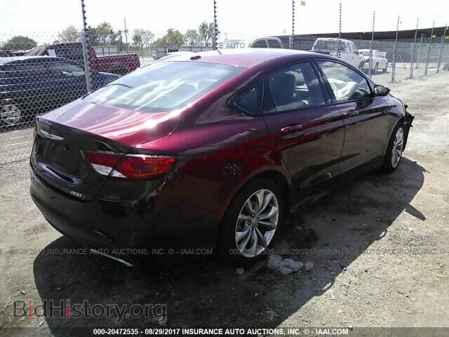 2015 Chrysler 200 - VIN: 1C3CCCBB0FN669809 - Photo 4