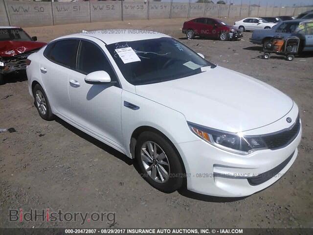 Фотография 5XXGT4L35GG057600 - Kia Optima 2016