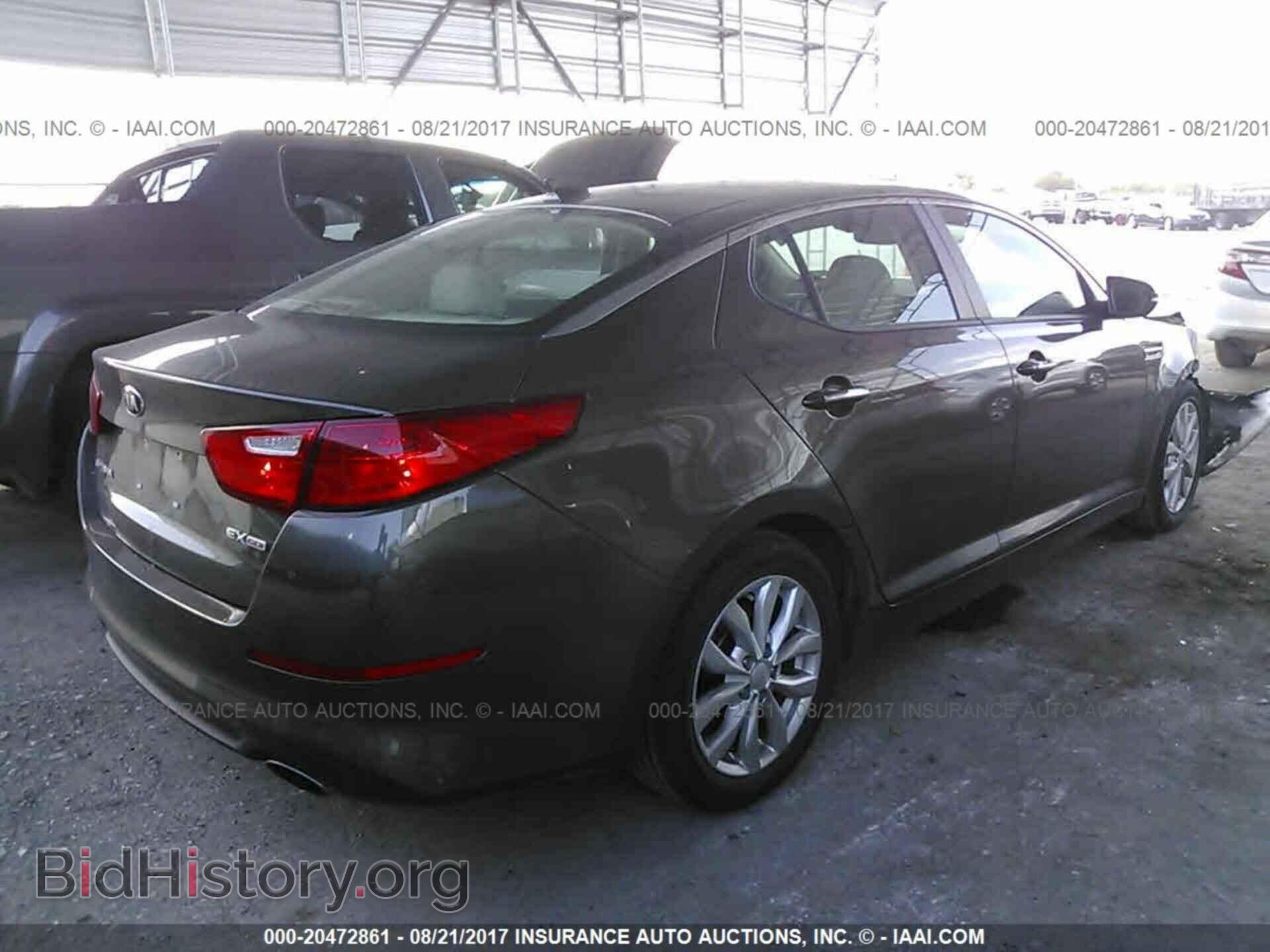 2014 Kia Optima - VIN: 5XXGN4A72EG330926 - Фото 4