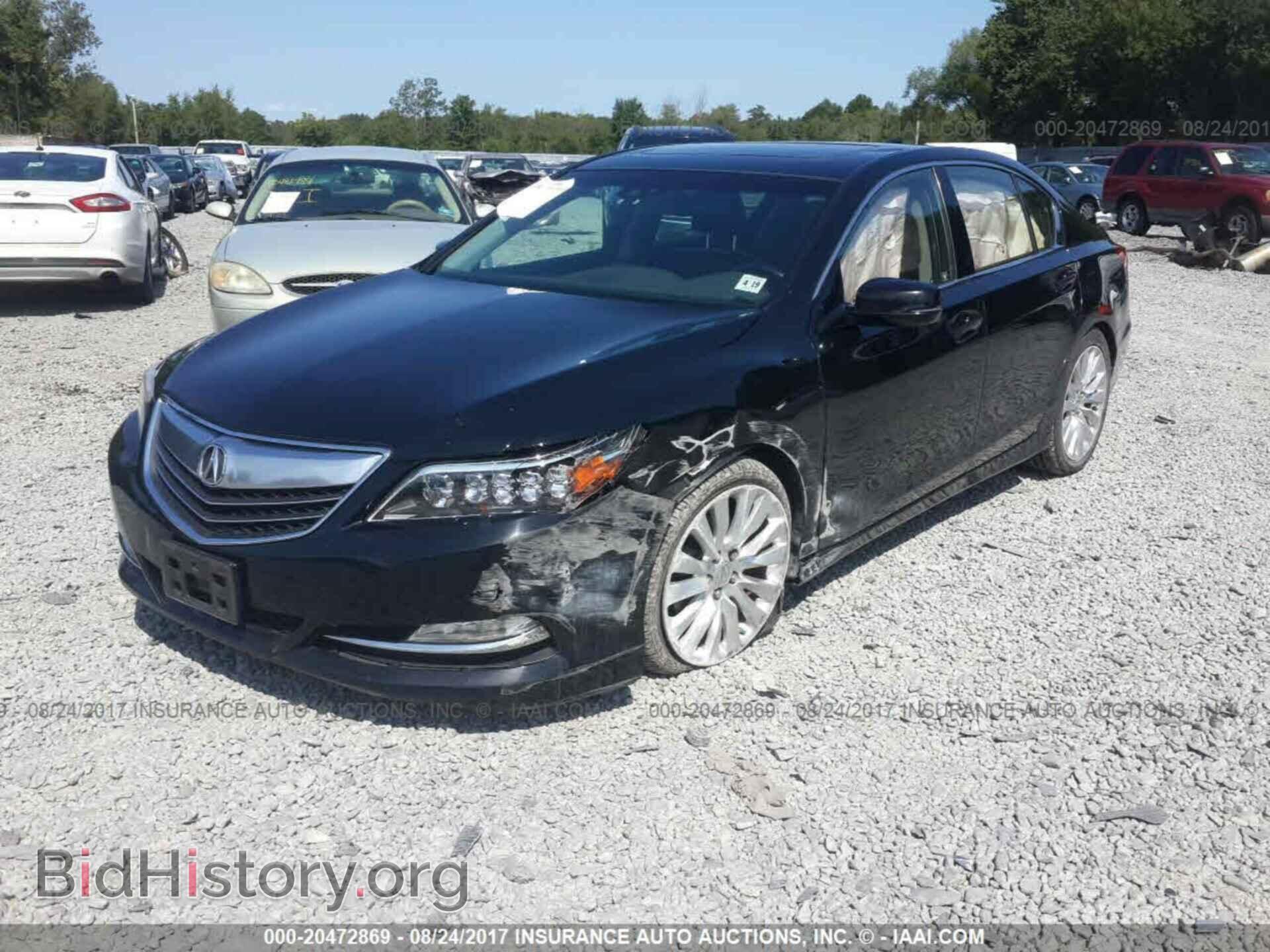 2014 Acura Rlx - VIN: JH4KC1F55EC005434 - Photo 2