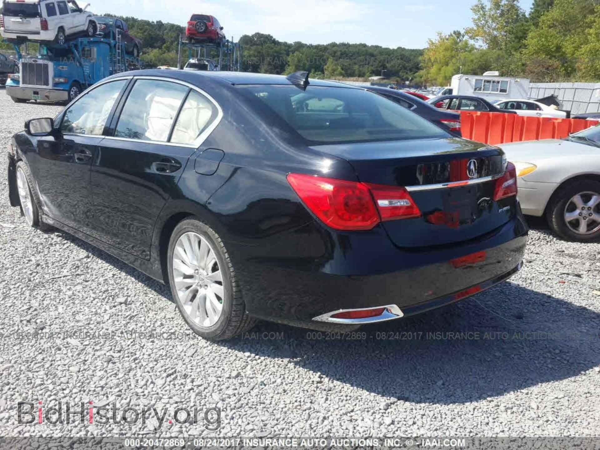 2014 Acura Rlx - VIN: JH4KC1F55EC005434 - Photo 3