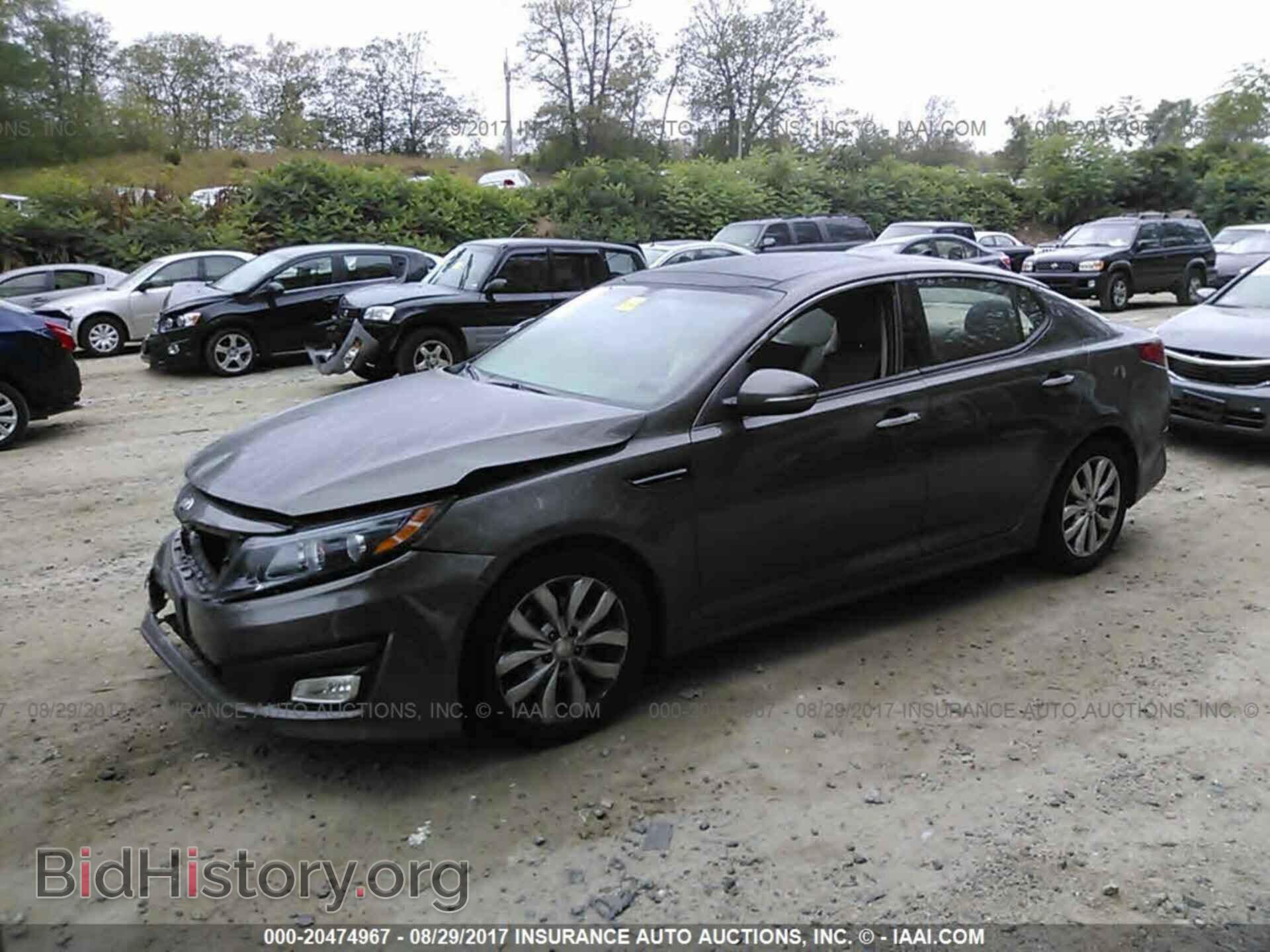 2014 Kia Optima - VIN: 5XXGN4A75EG322917 - Photo 2