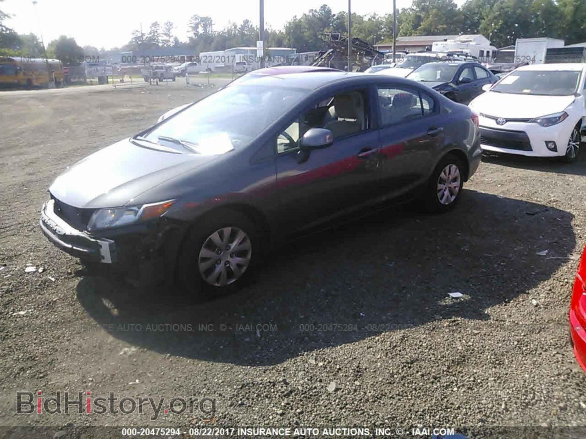 2012 Honda Civic - VIN: 2HGFB2F52CH579884 - Photo 2