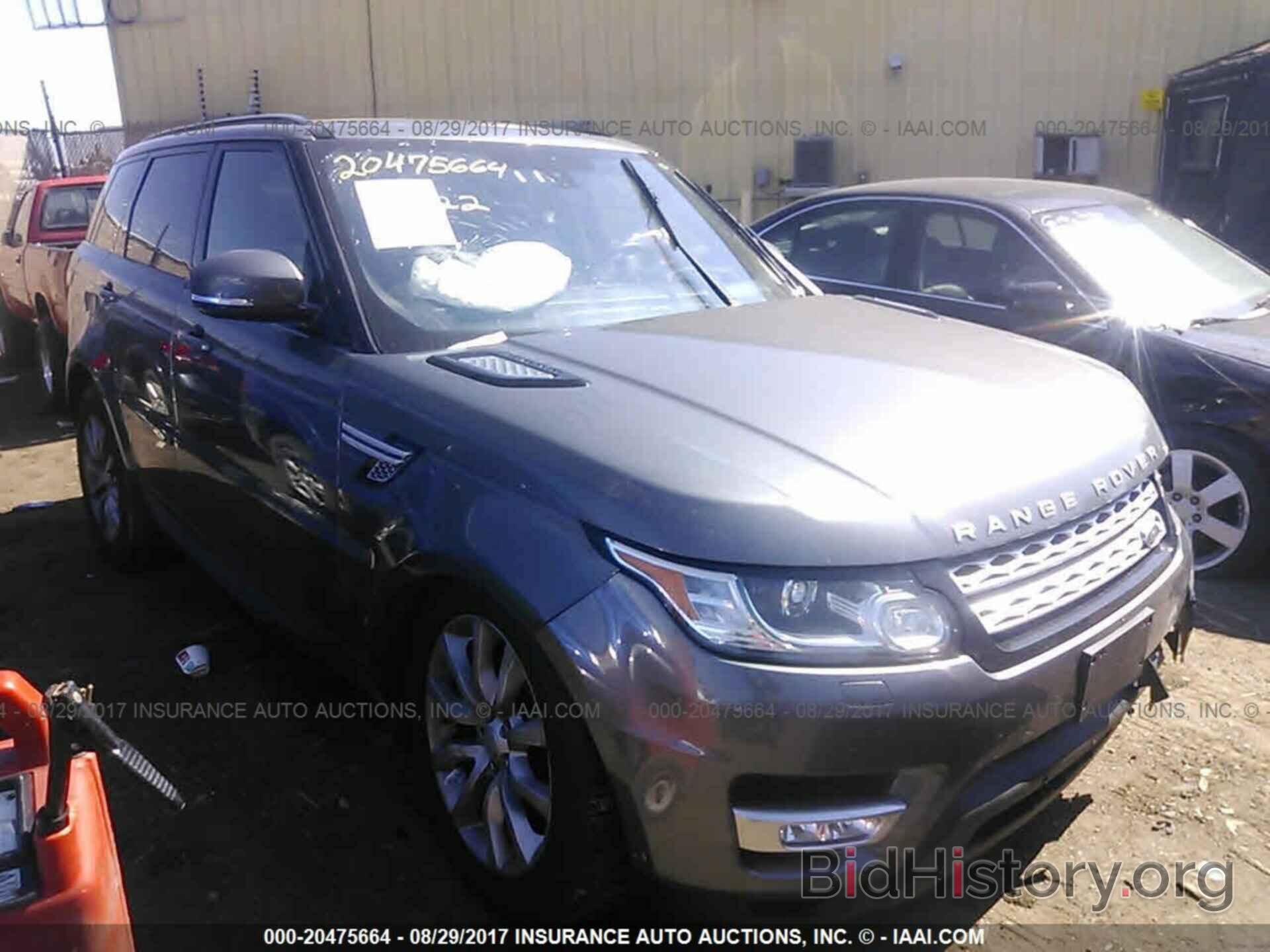 Фотография SALWR2VF2GA556784 - Land rover Range rover sport 2016